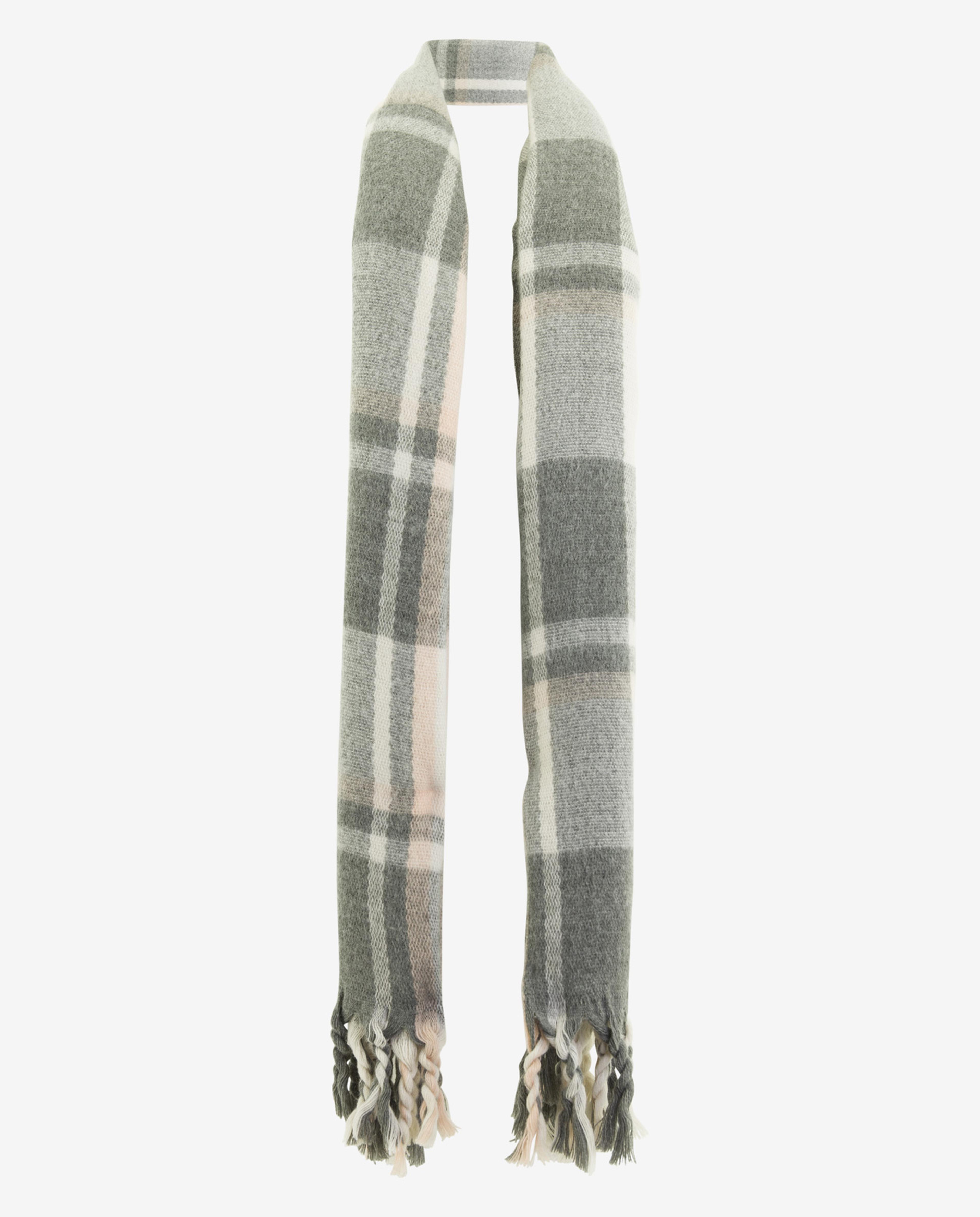 Grey Pashmina Blanket Scarf