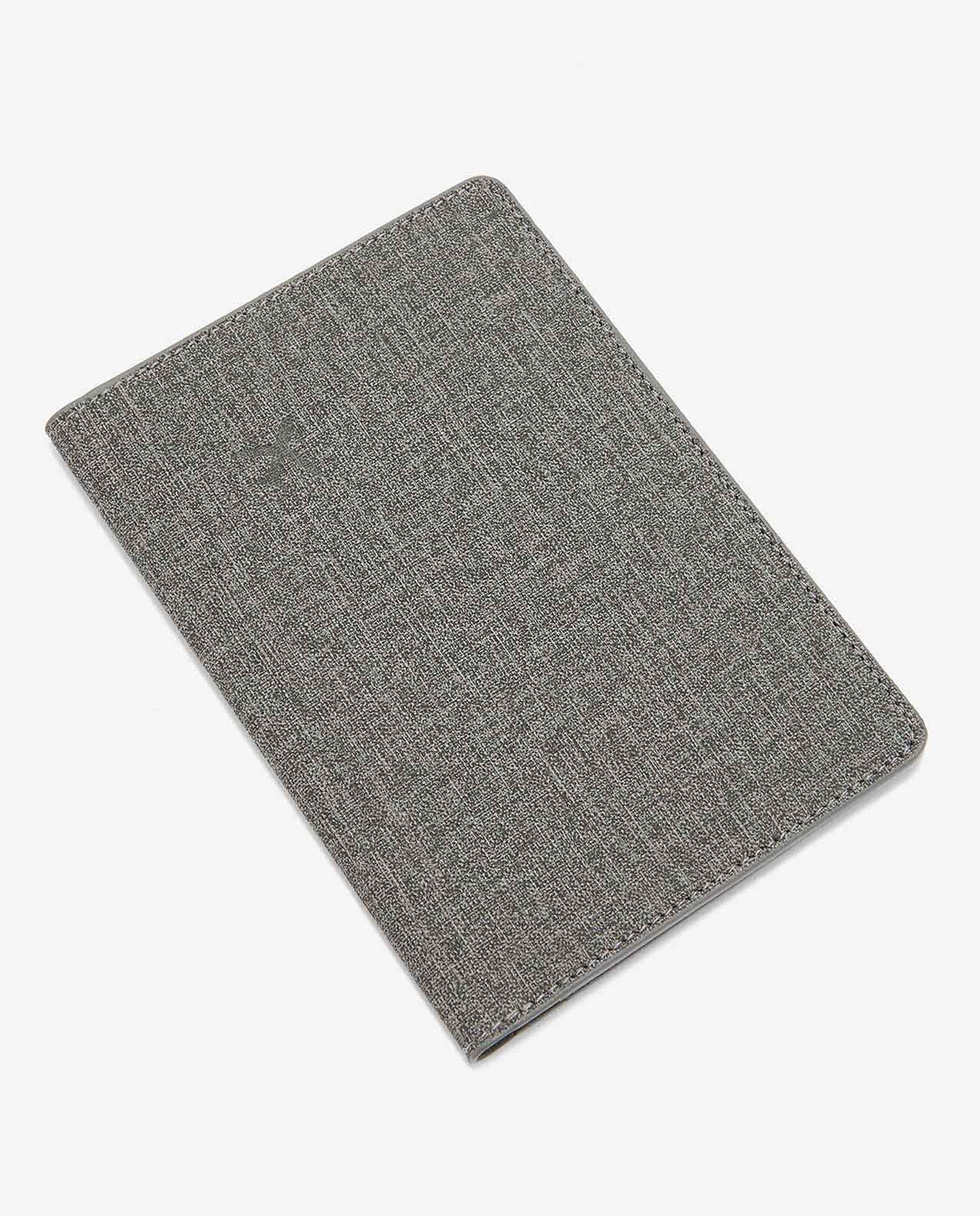 Grey Passport Cover