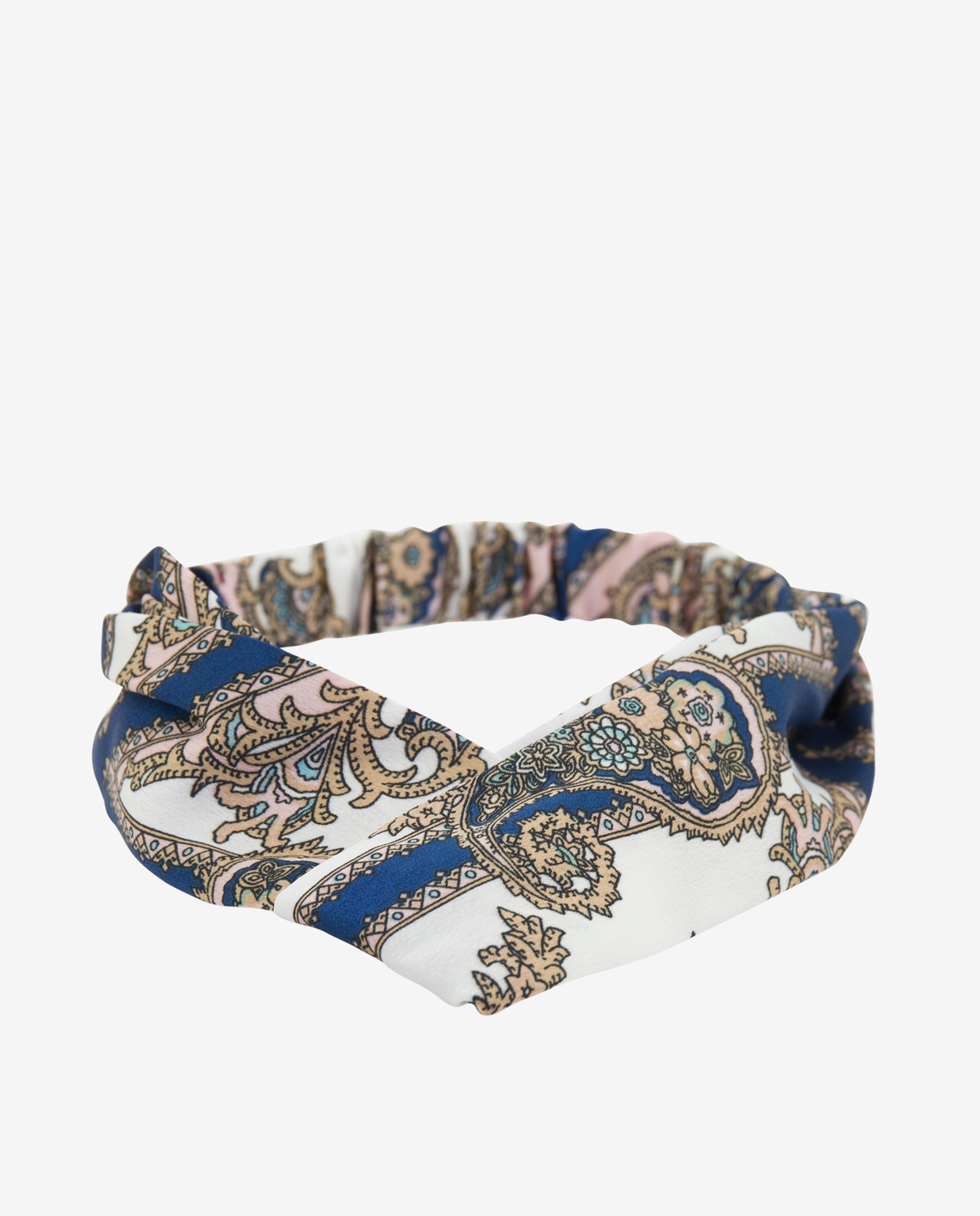 Blue Twisted Turban