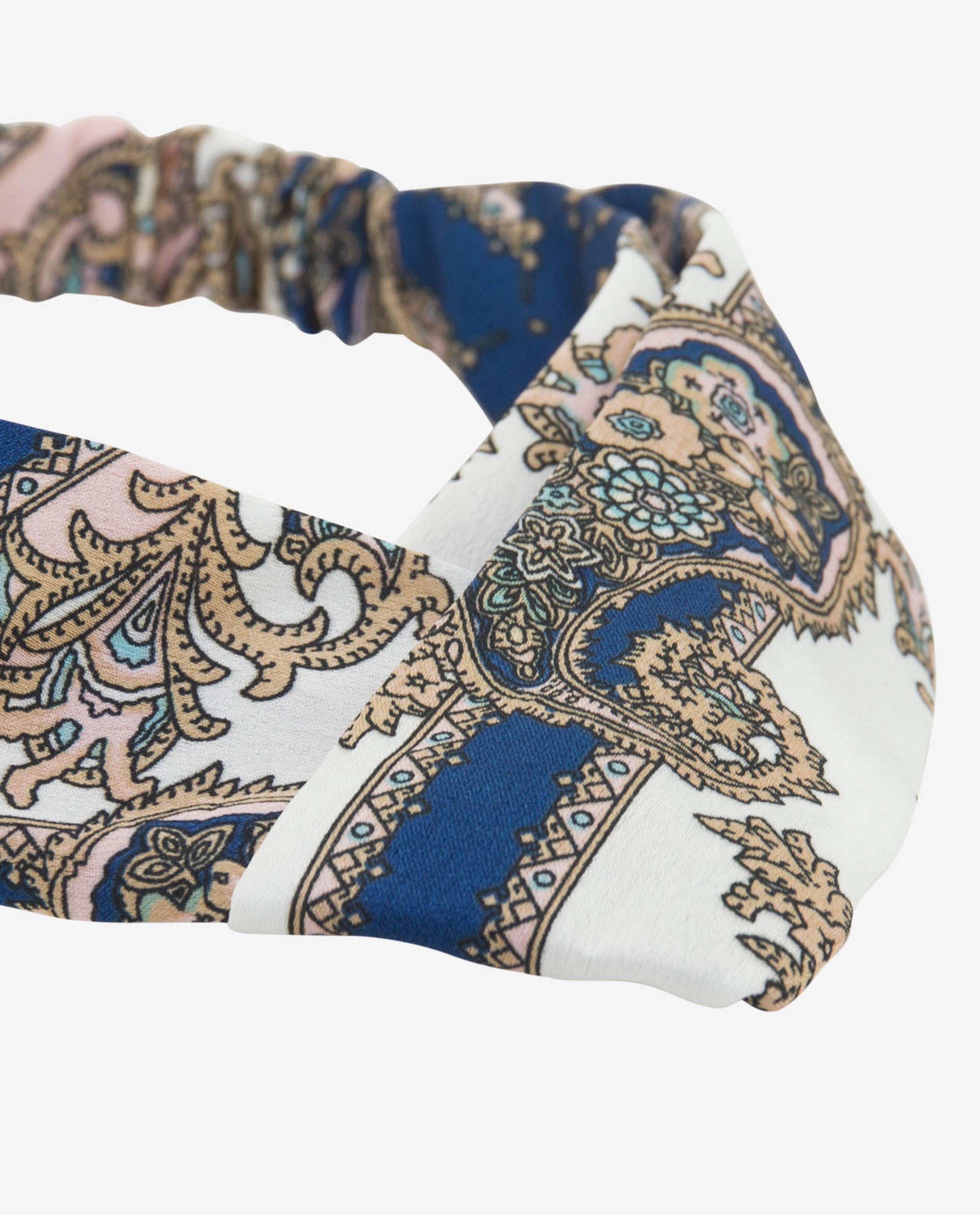 Blue Twisted Turban