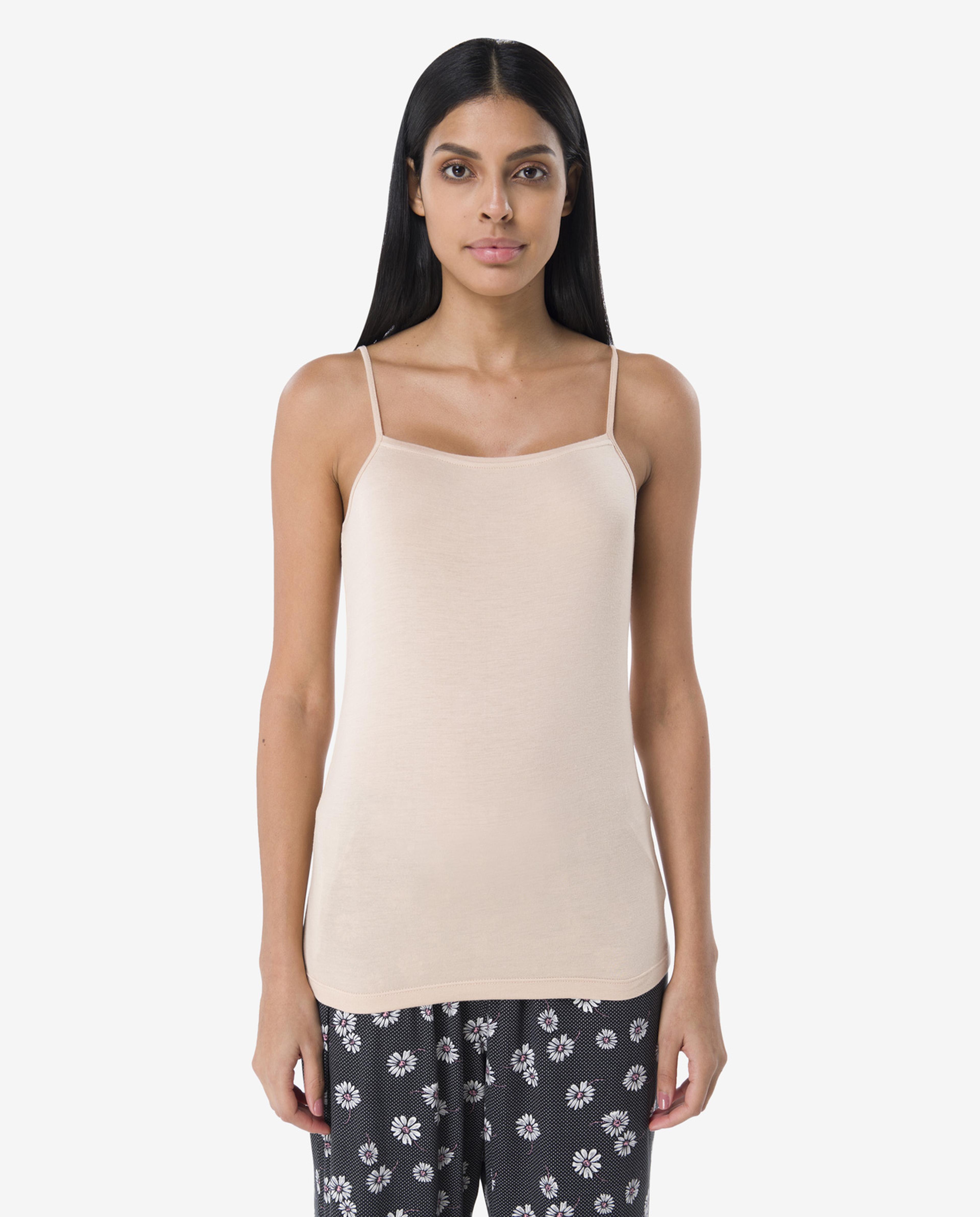 Nude Lingerie Basic Single Camisole