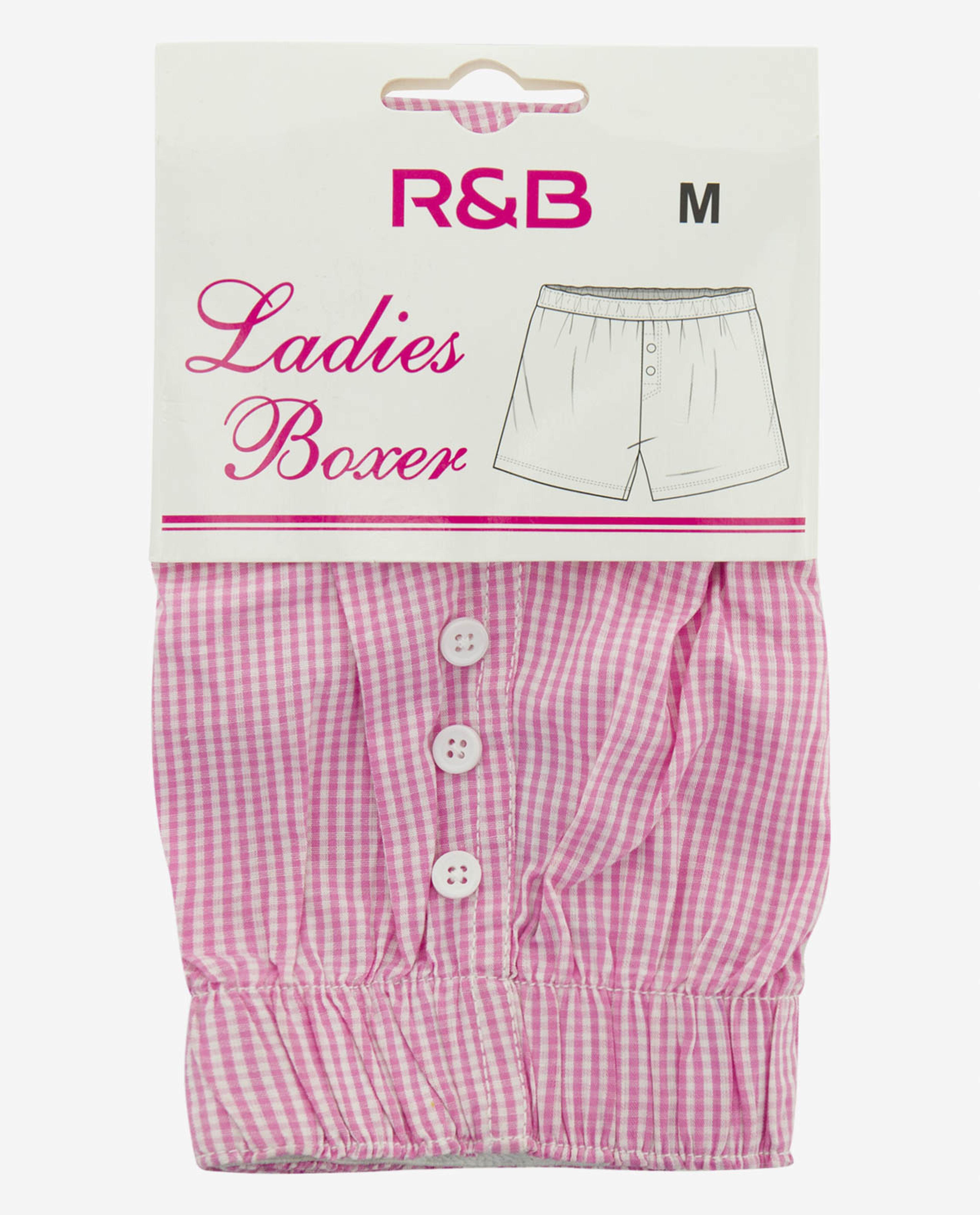 Pink Lingerie Basic Boxer