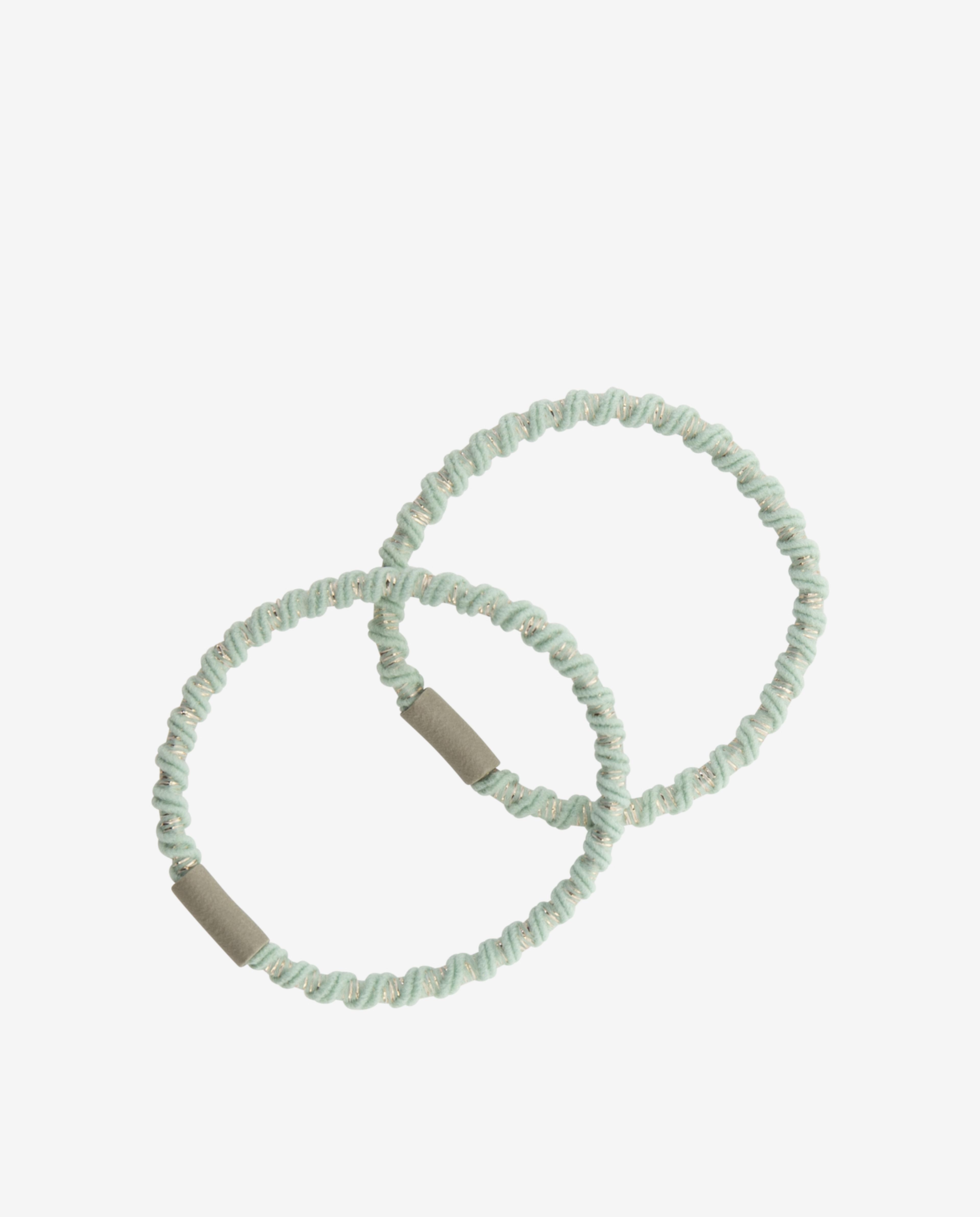 Green Ladies Ponytail 4 Pcs