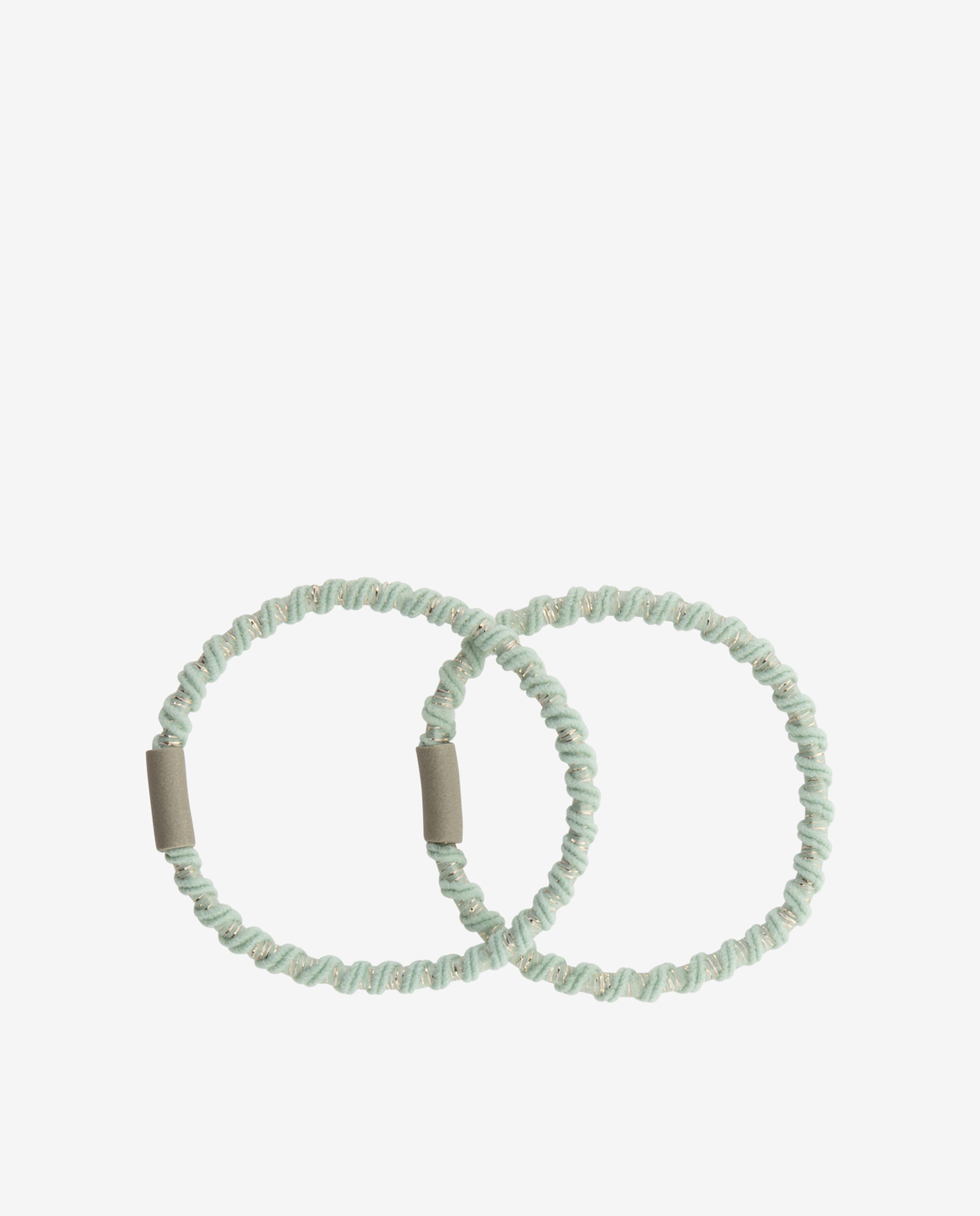 Green Ladies Ponytail 4 Pcs