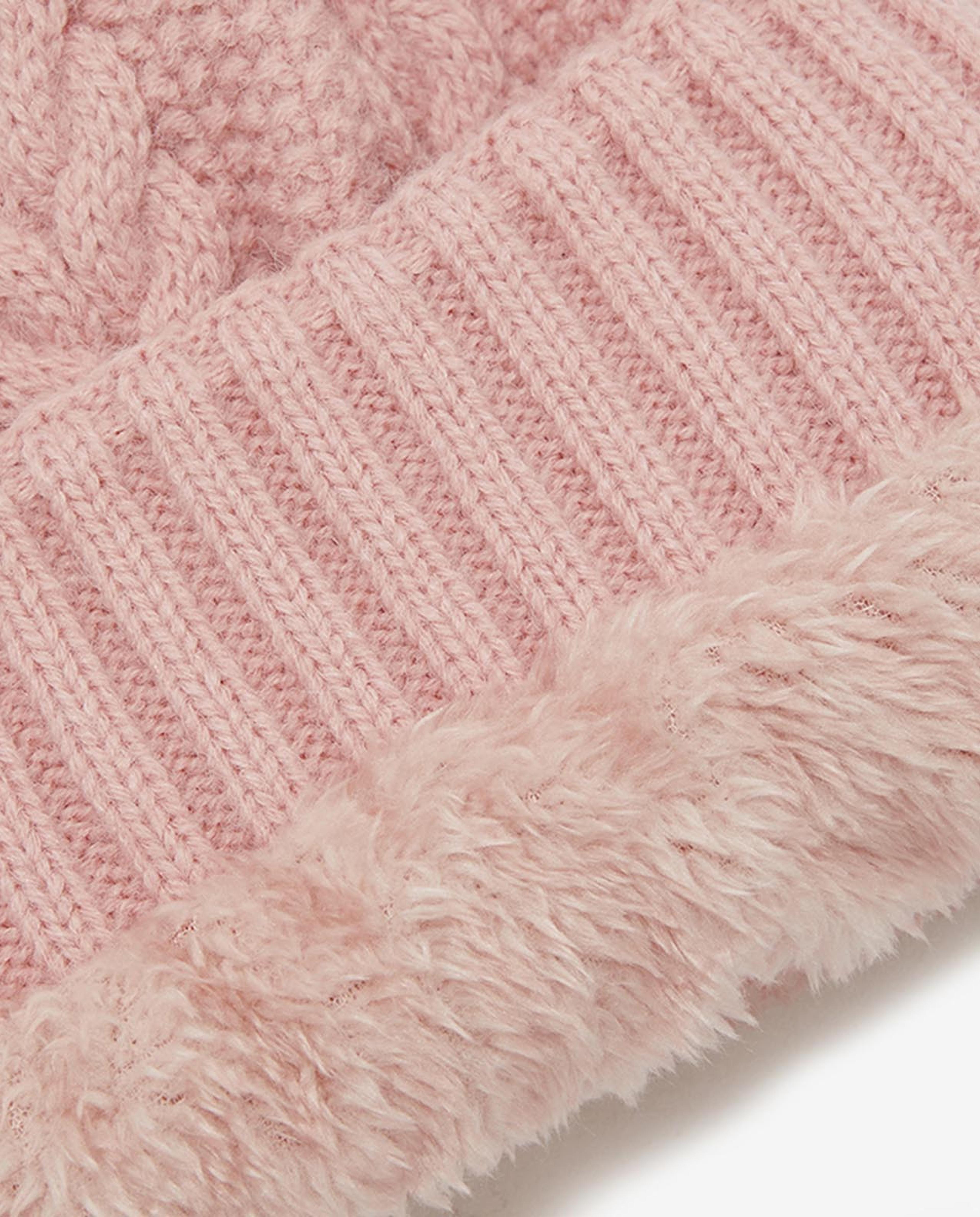 Pink Beanie Winter Cap