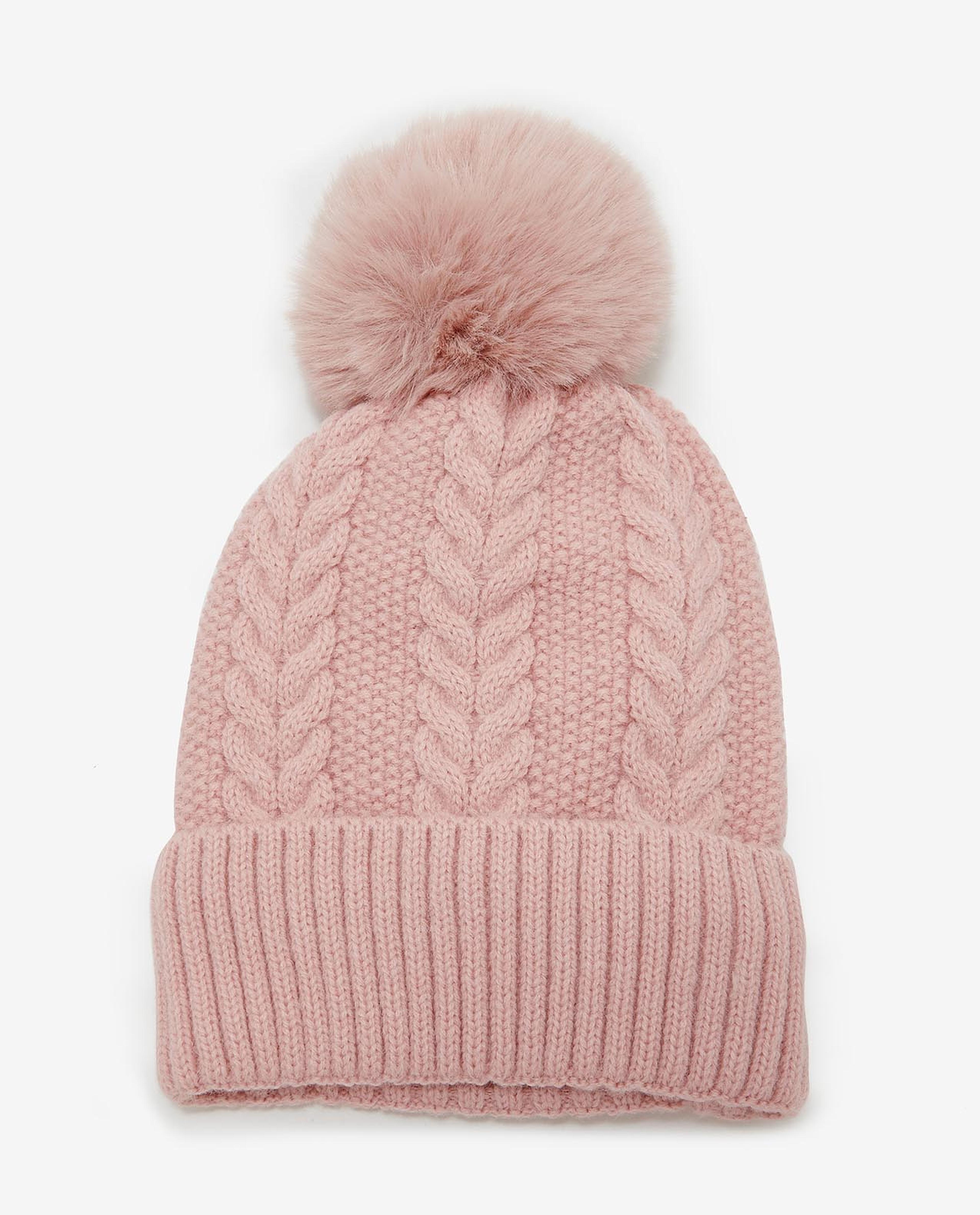 Pink Beanie Winter Cap