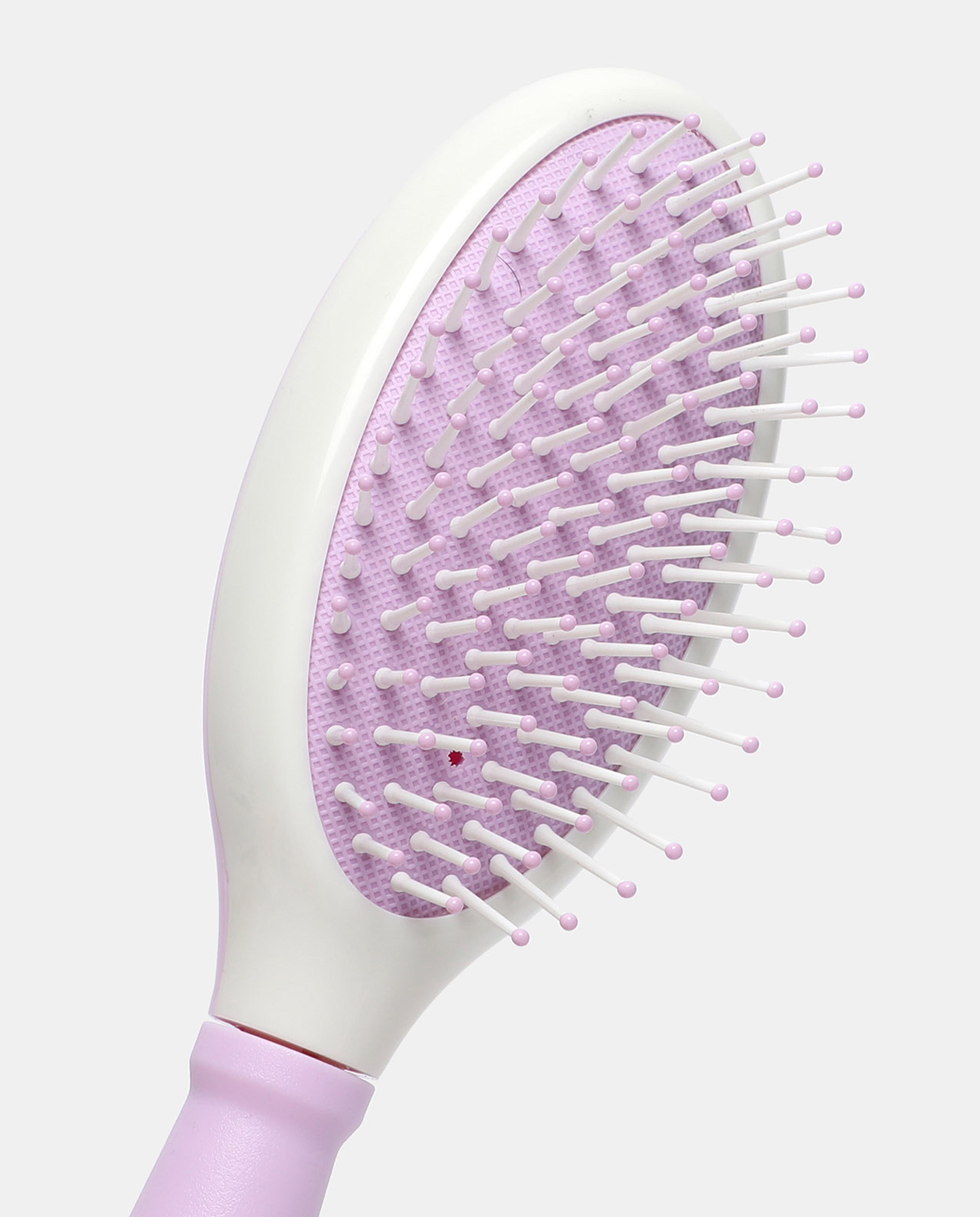 R&B Purple Padded Hair Brush