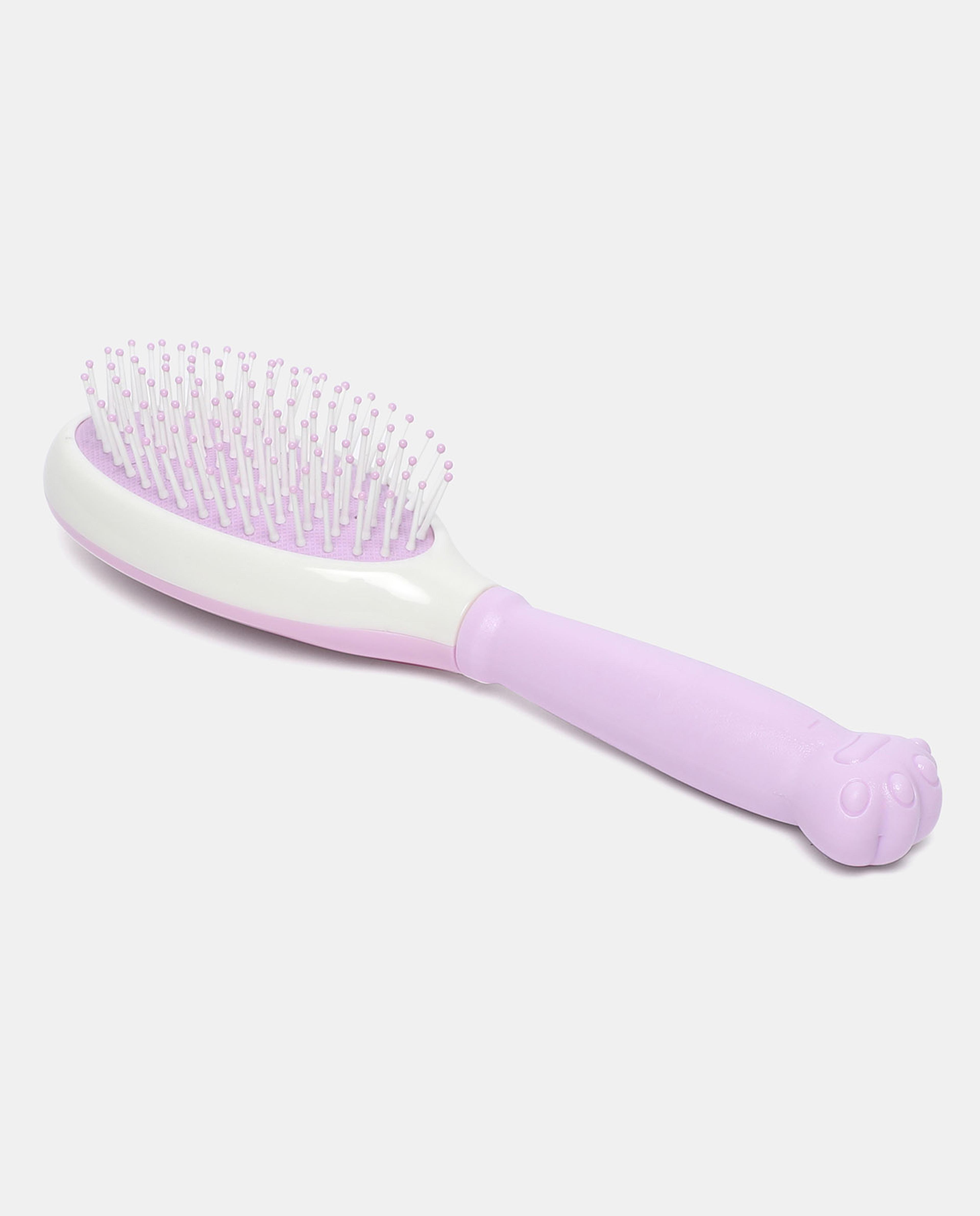 R&B Purple Padded Hair Brush