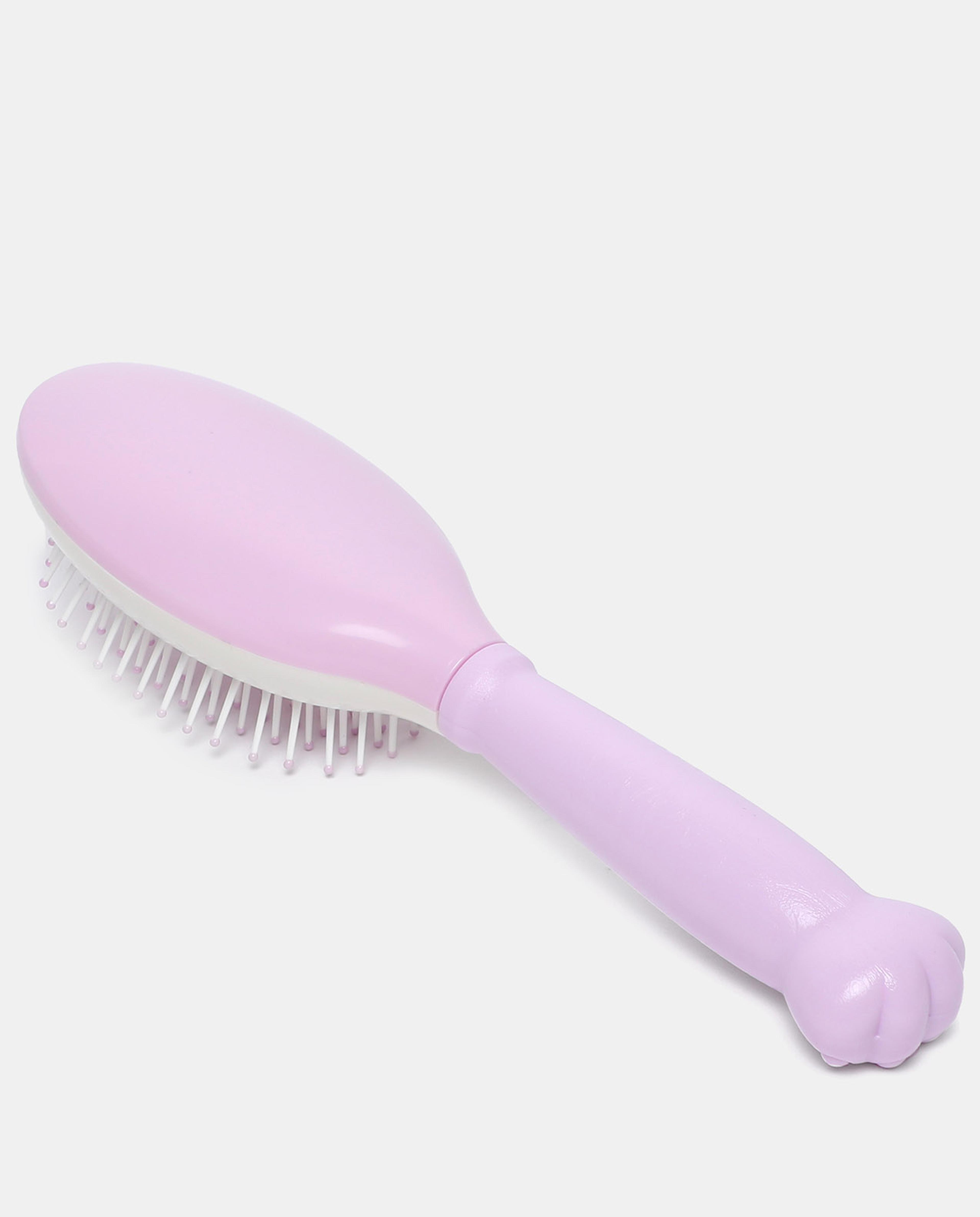 R&B Purple Padded Hair Brush
