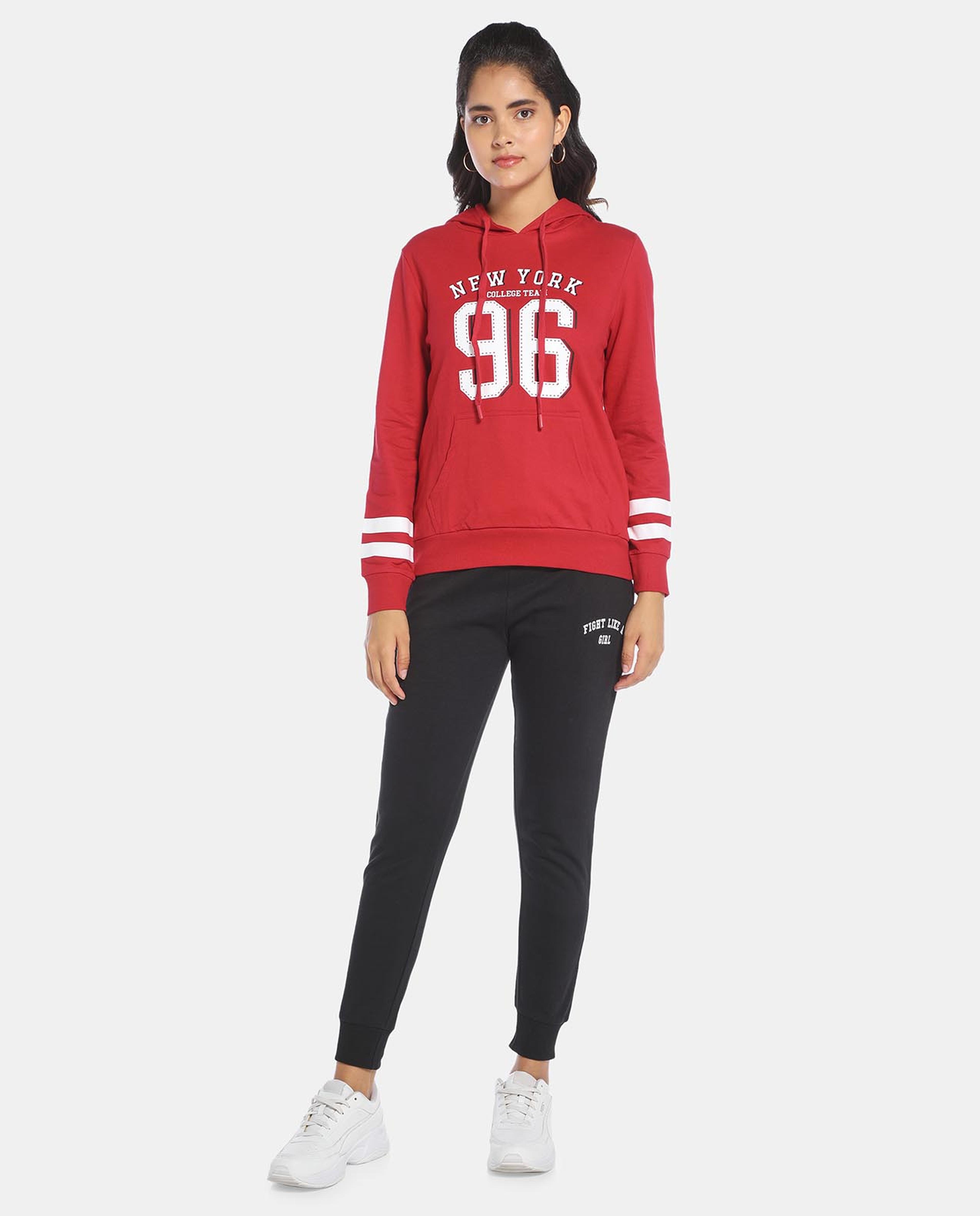 Red Hoodie Sweatshirt