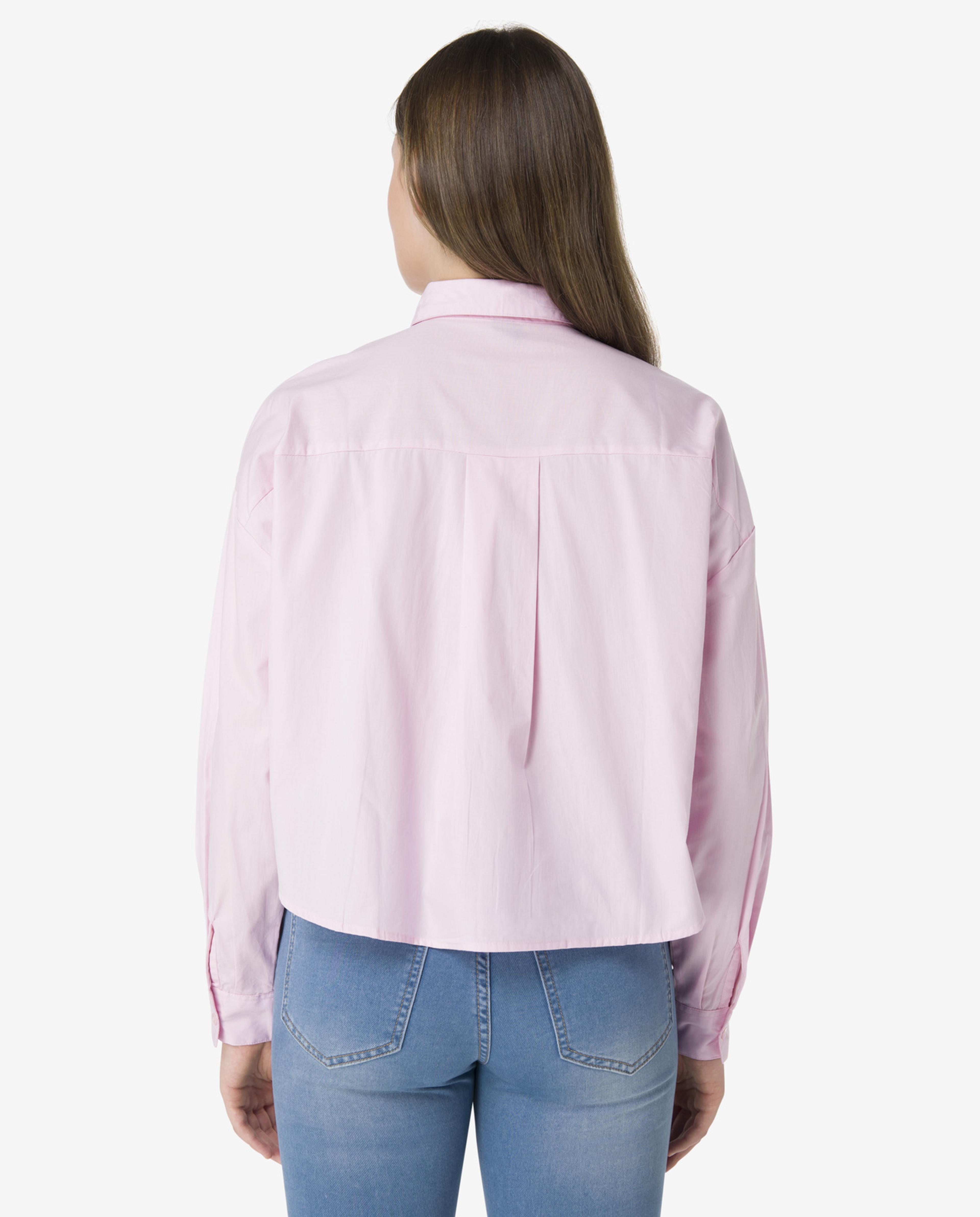 Pink Young Woven Fashion Shirt