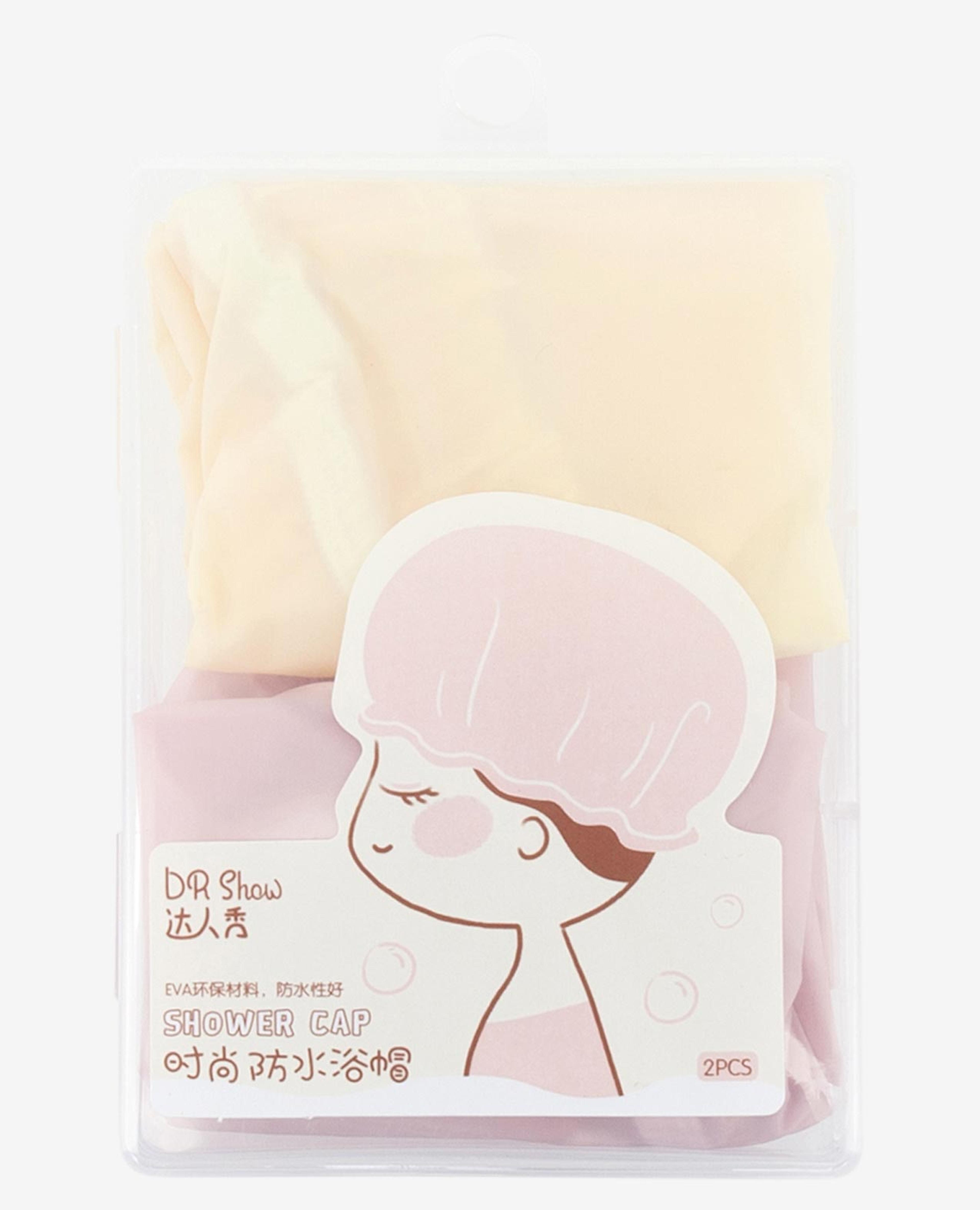 Polyester Shower Cap-2Pcs