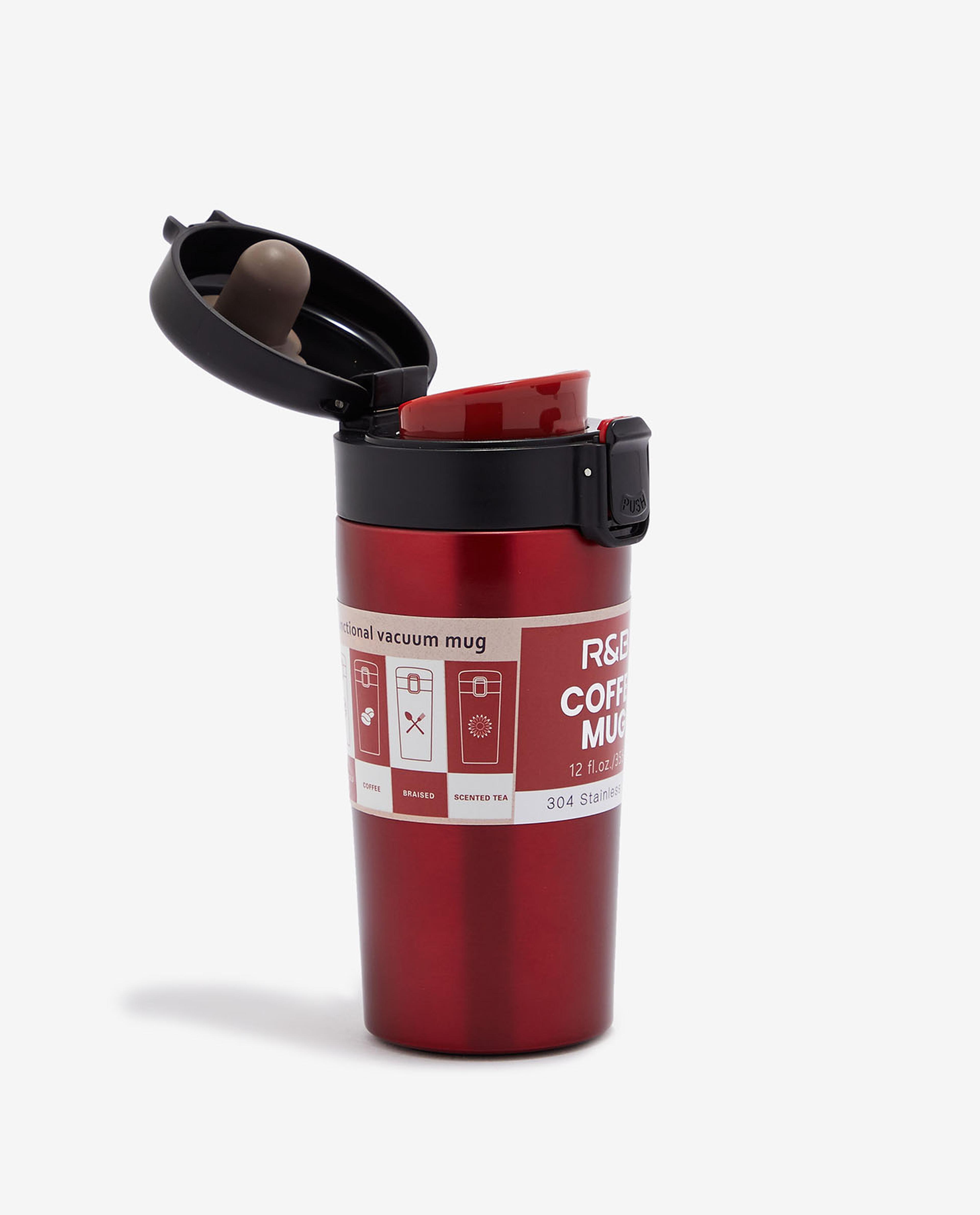 Red Stainless Steel Coffee Mug For Unisex Adults
