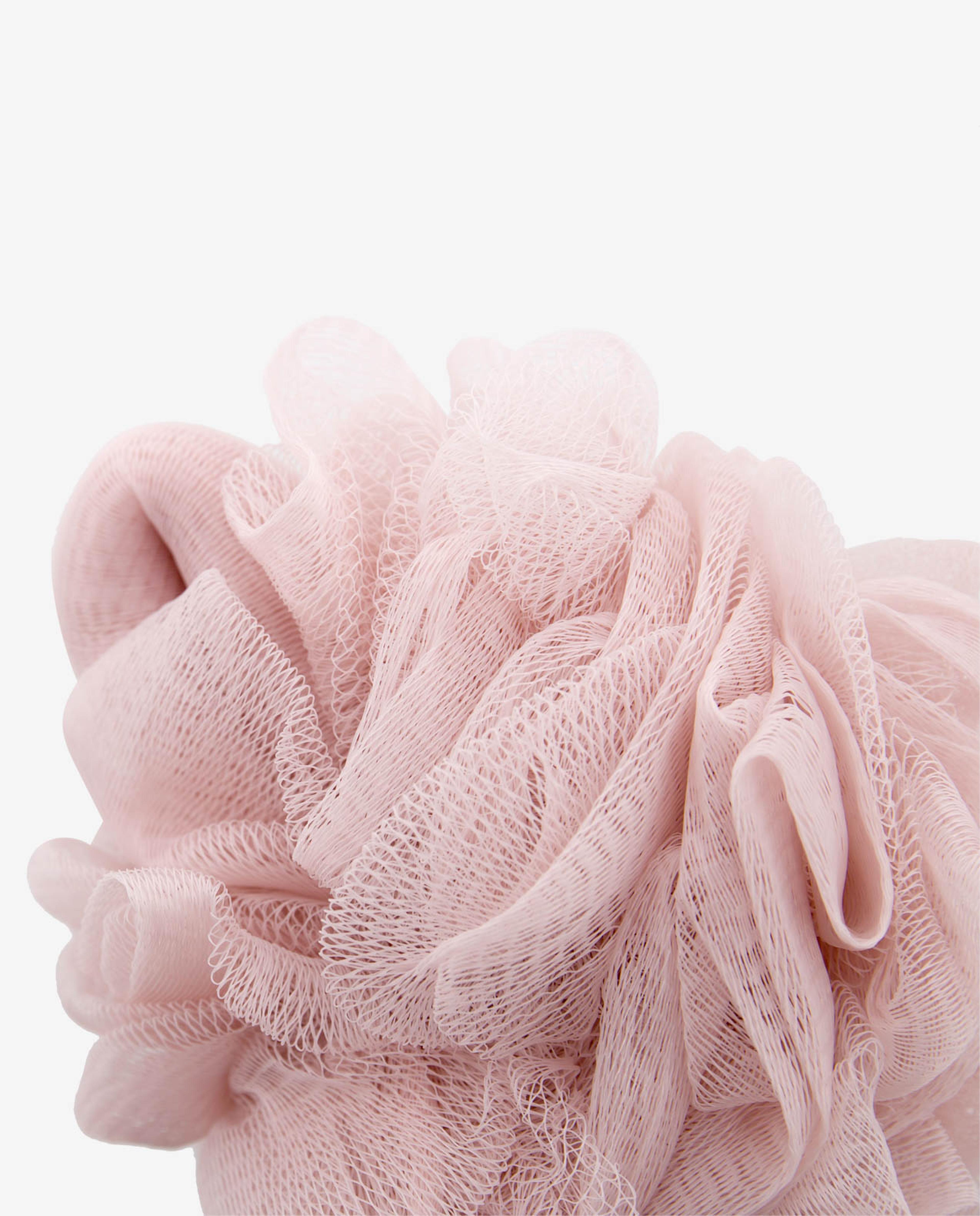 Pink Mesh Bath Scrub