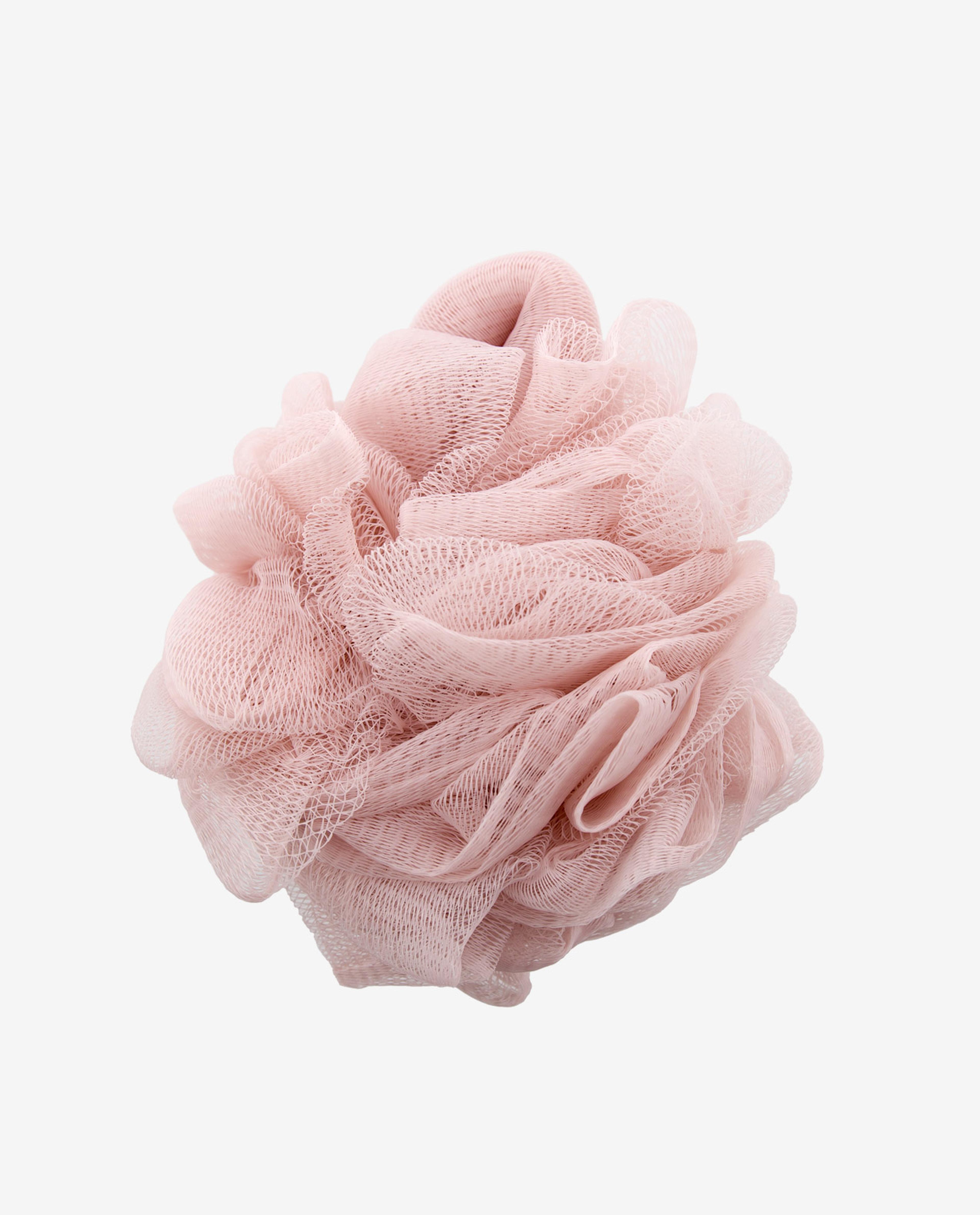 Pink Mesh Bath Scrub