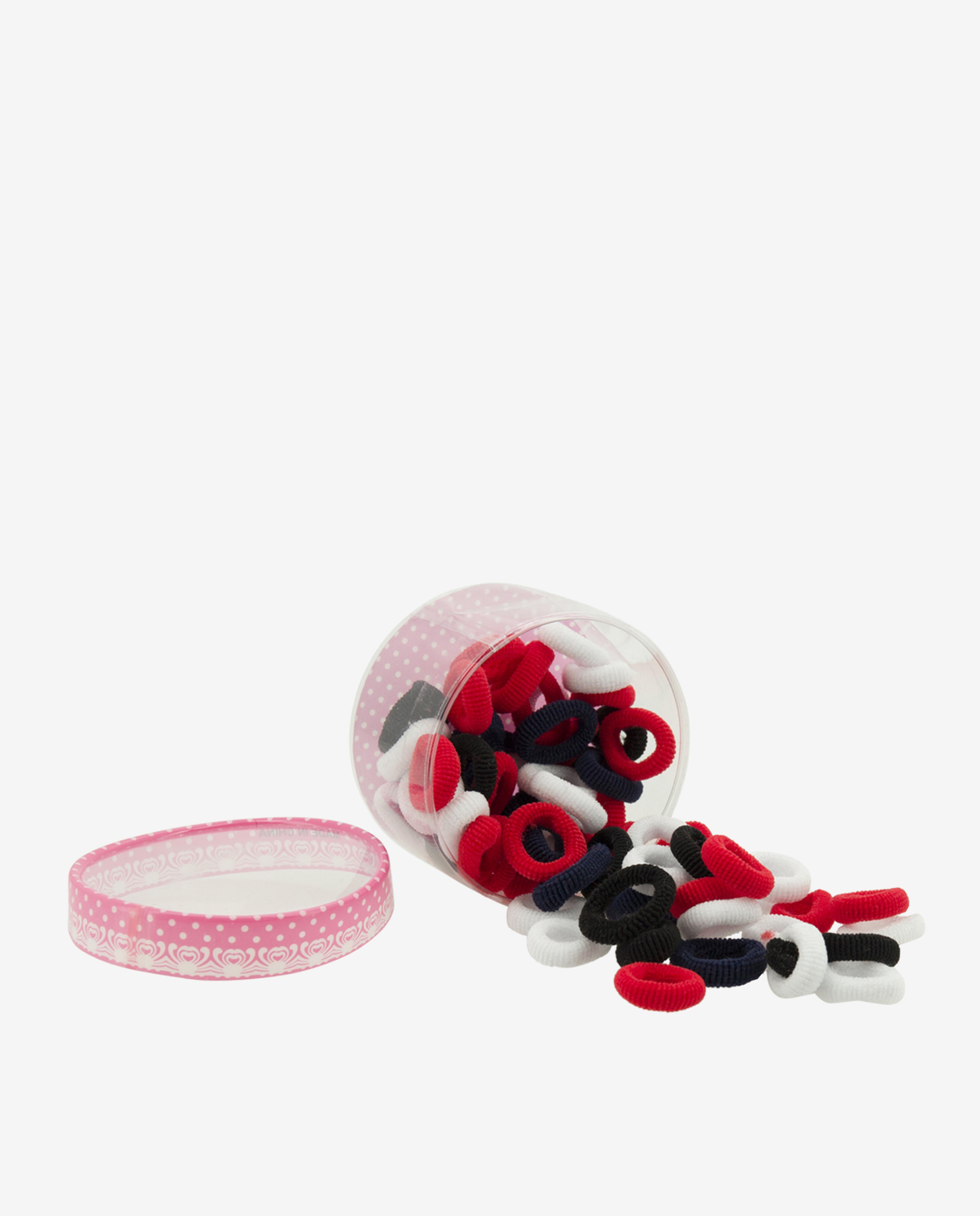 Multi Ponytail Hair Band- 72Pcs