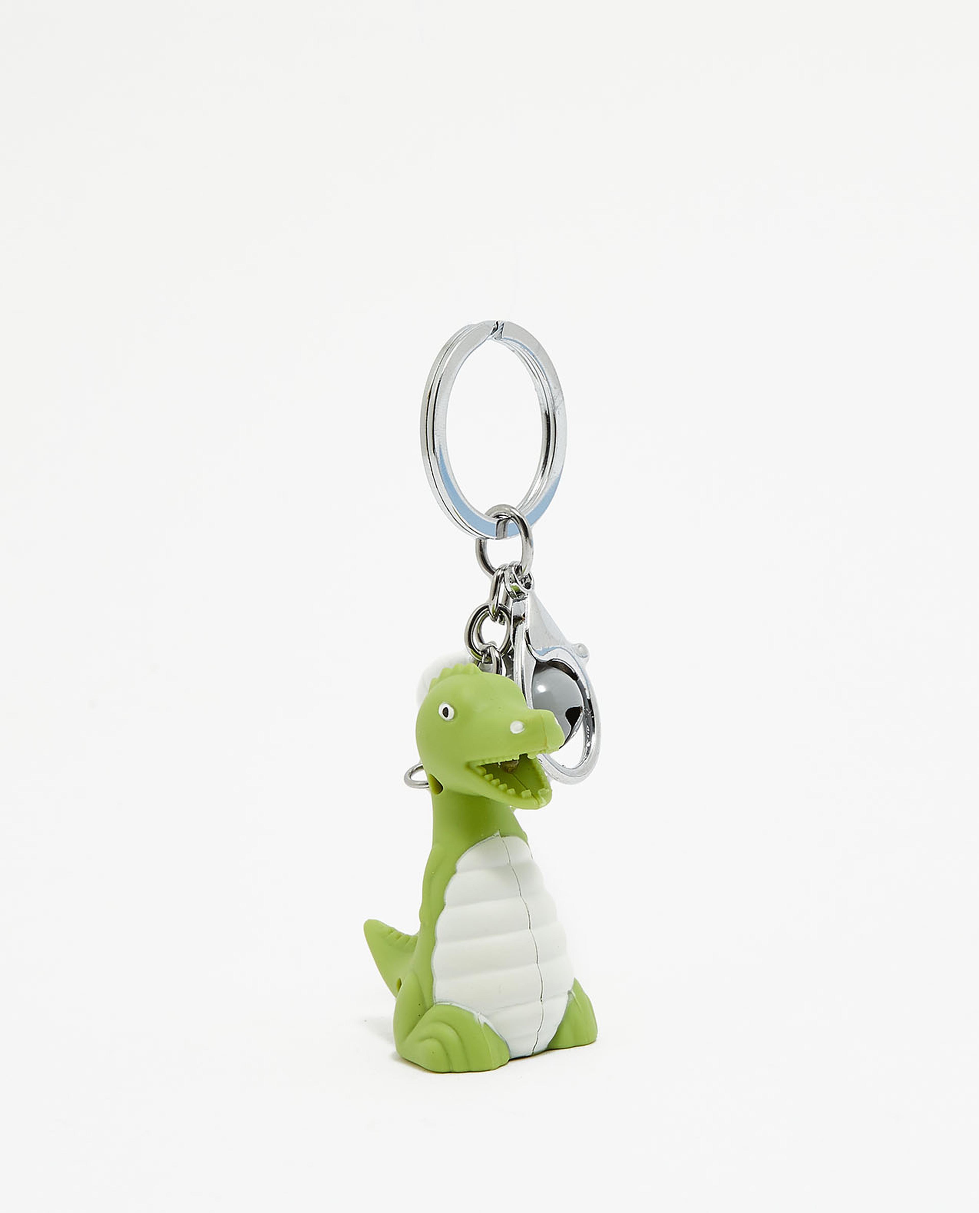 Green Cute Dinosaurs Shape Keychain