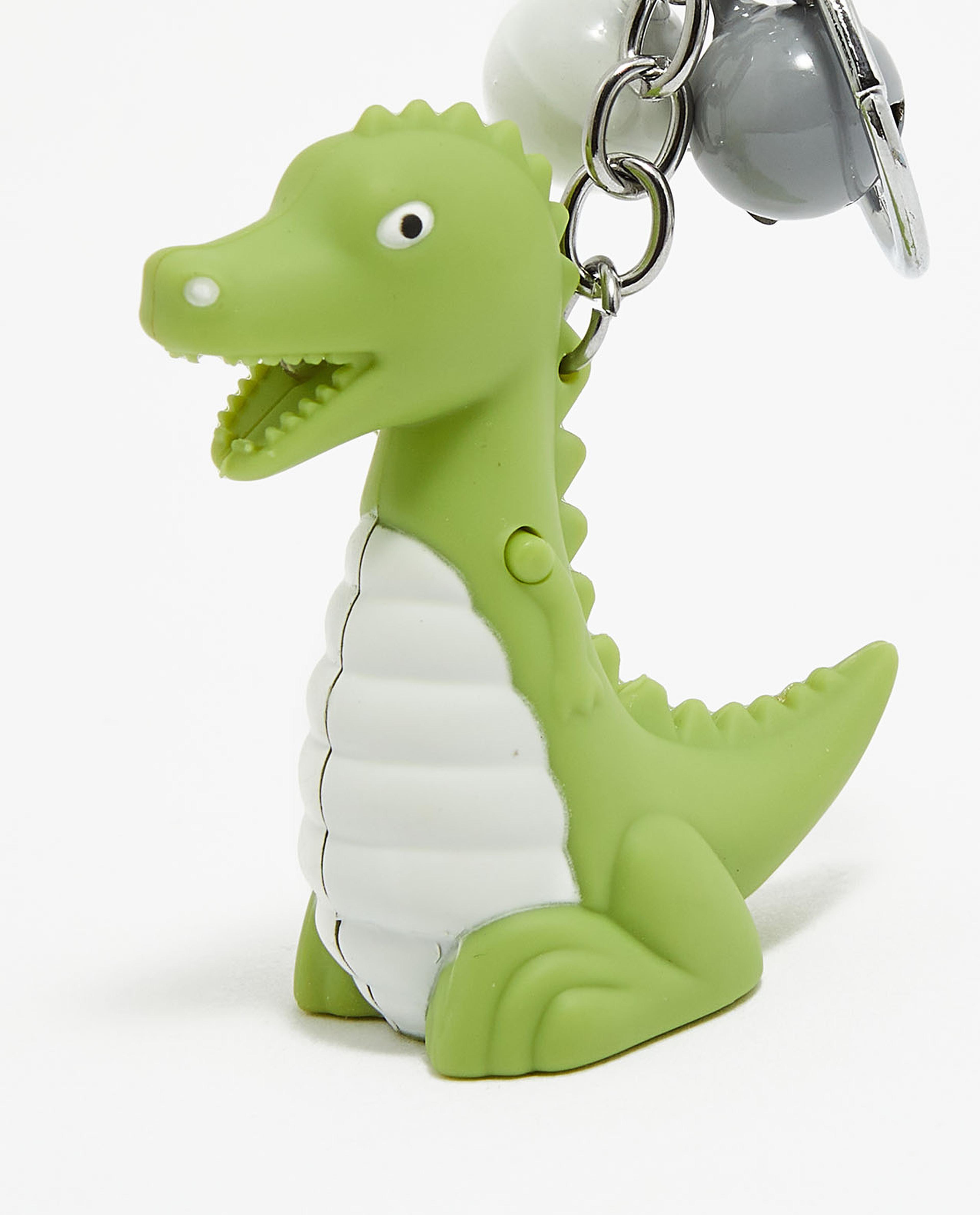 Green Cute Dinosaurs Shape Keychain