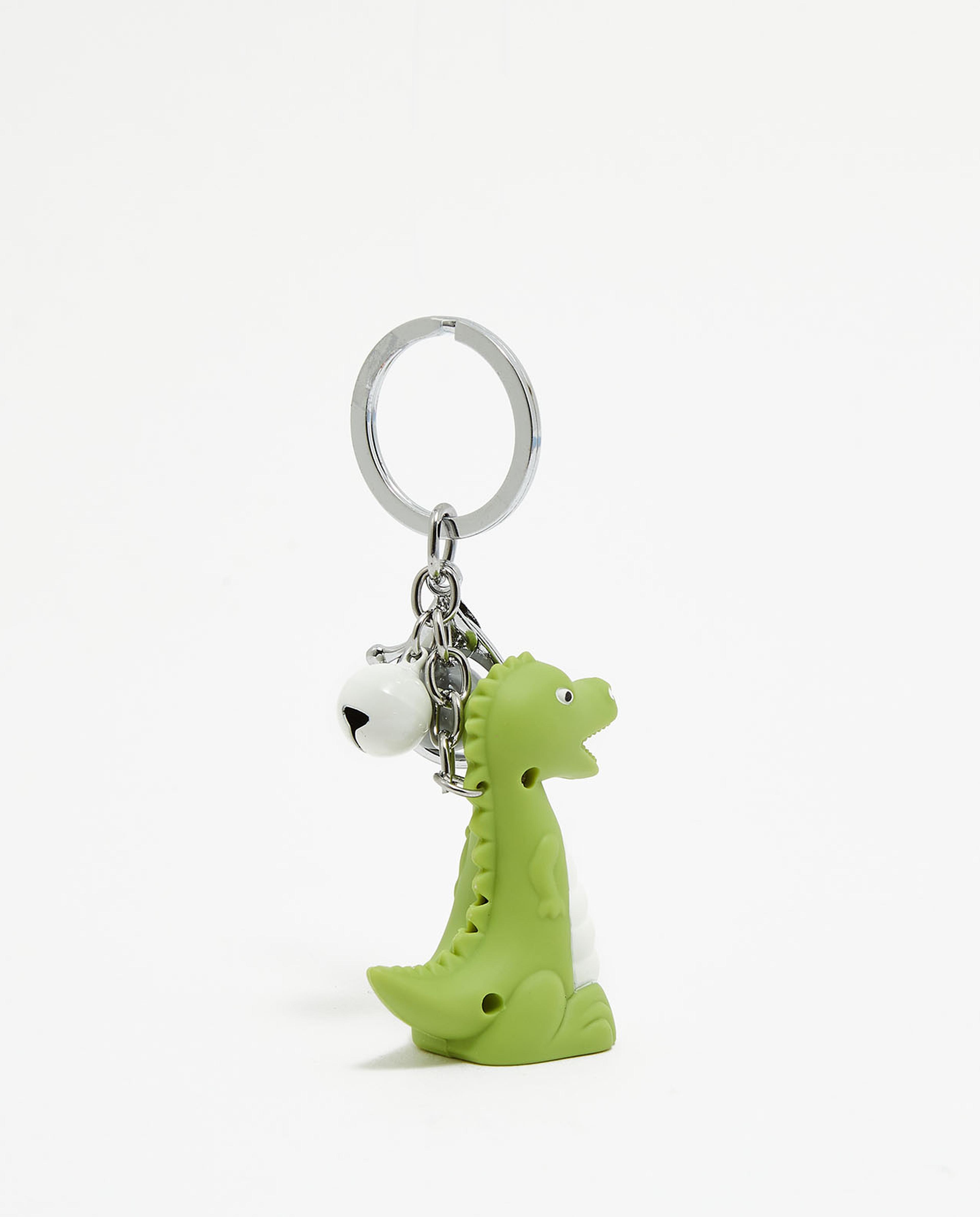 Green Cute Dinosaurs Shape Keychain