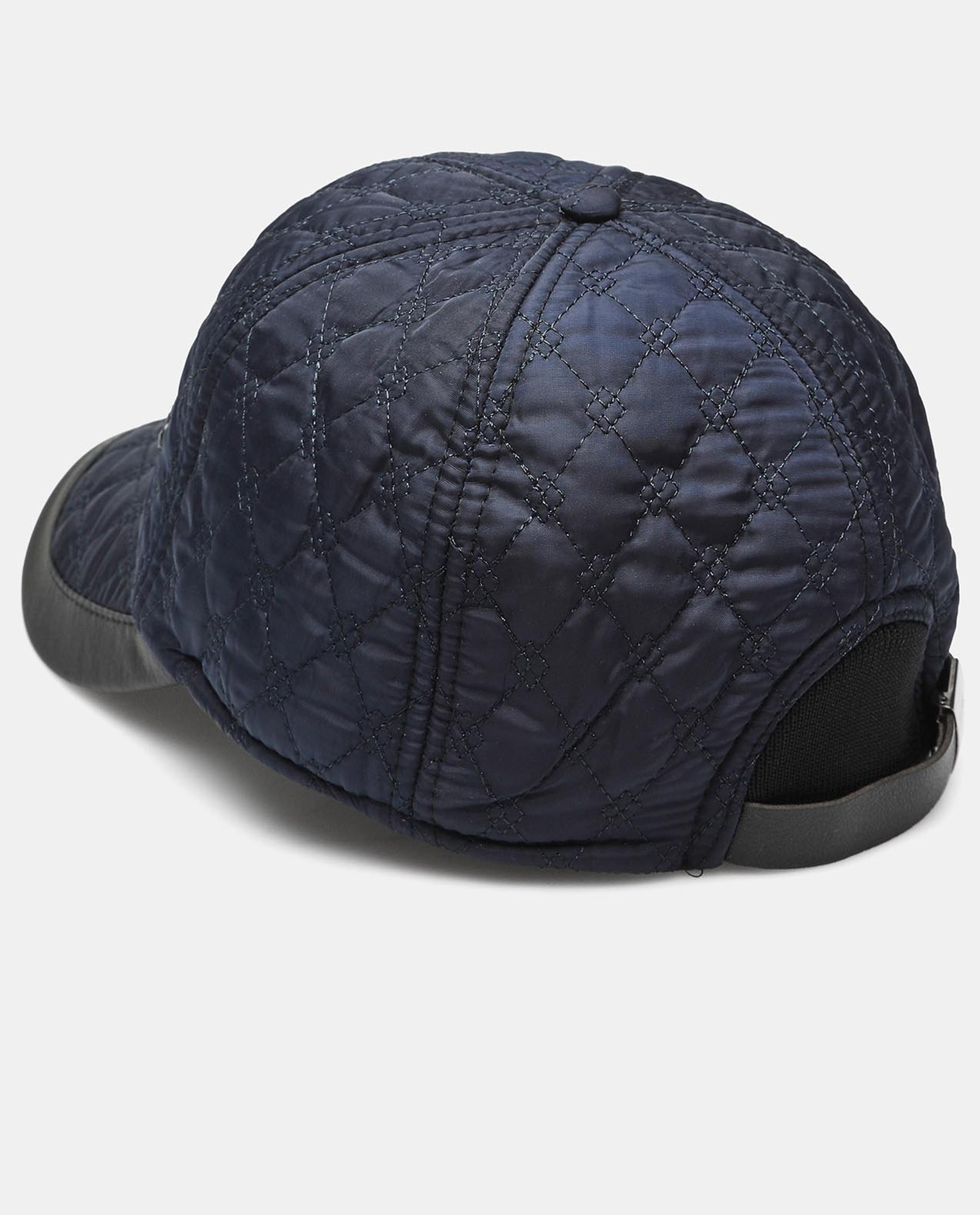 Navy Baseball Style Regular Fit Cap Black