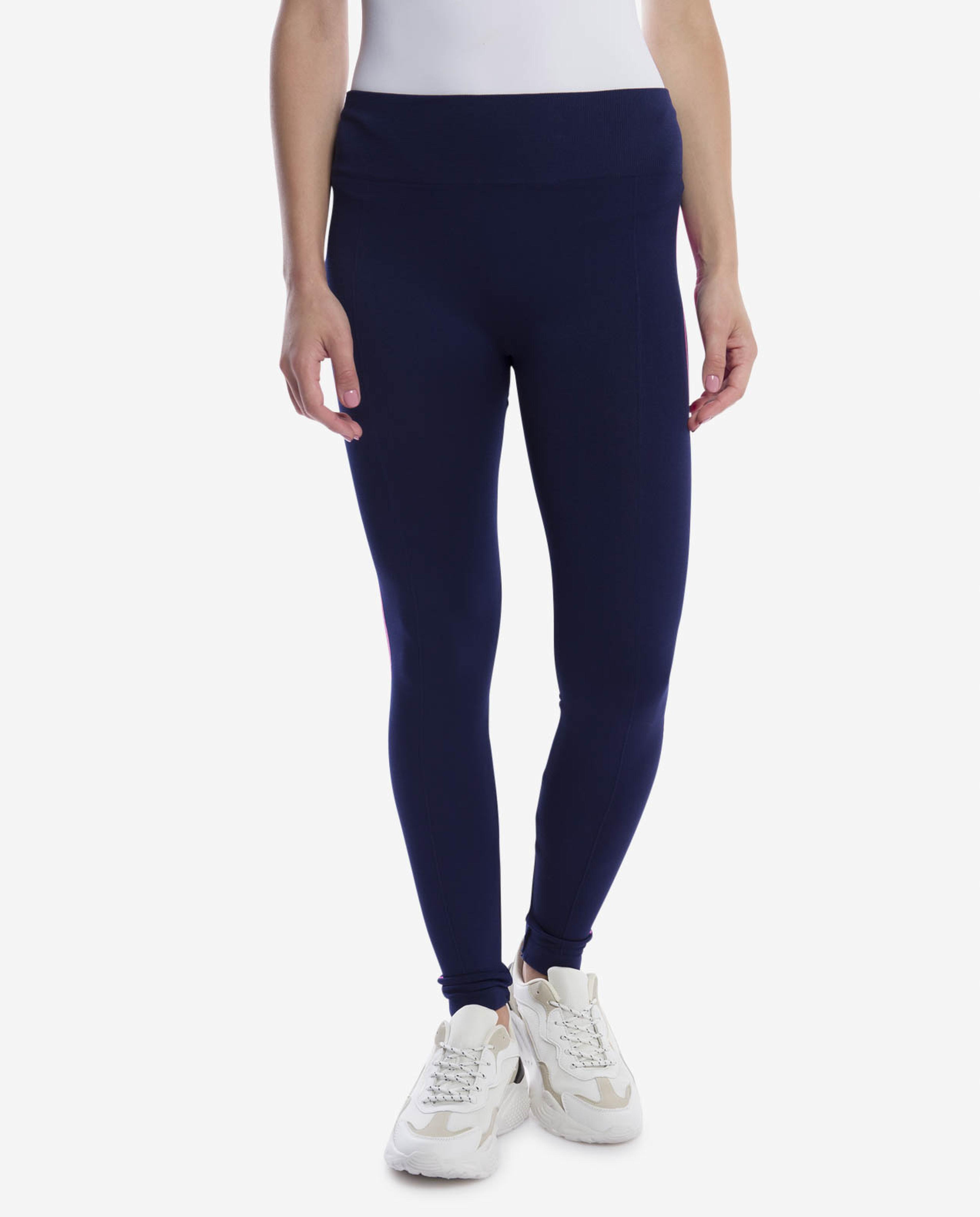 Navy Blue Stretch Leggings
