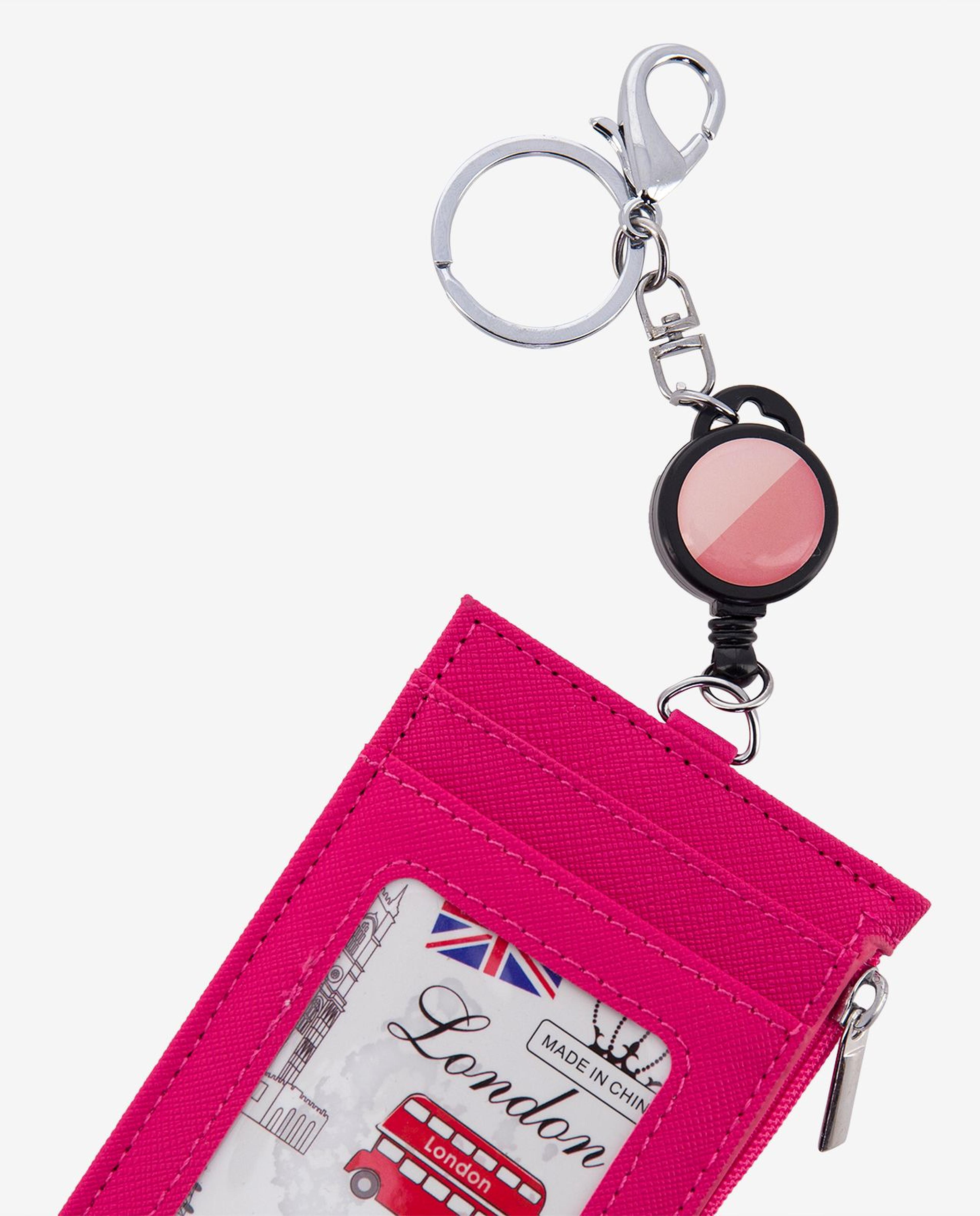 Pink Id Holder