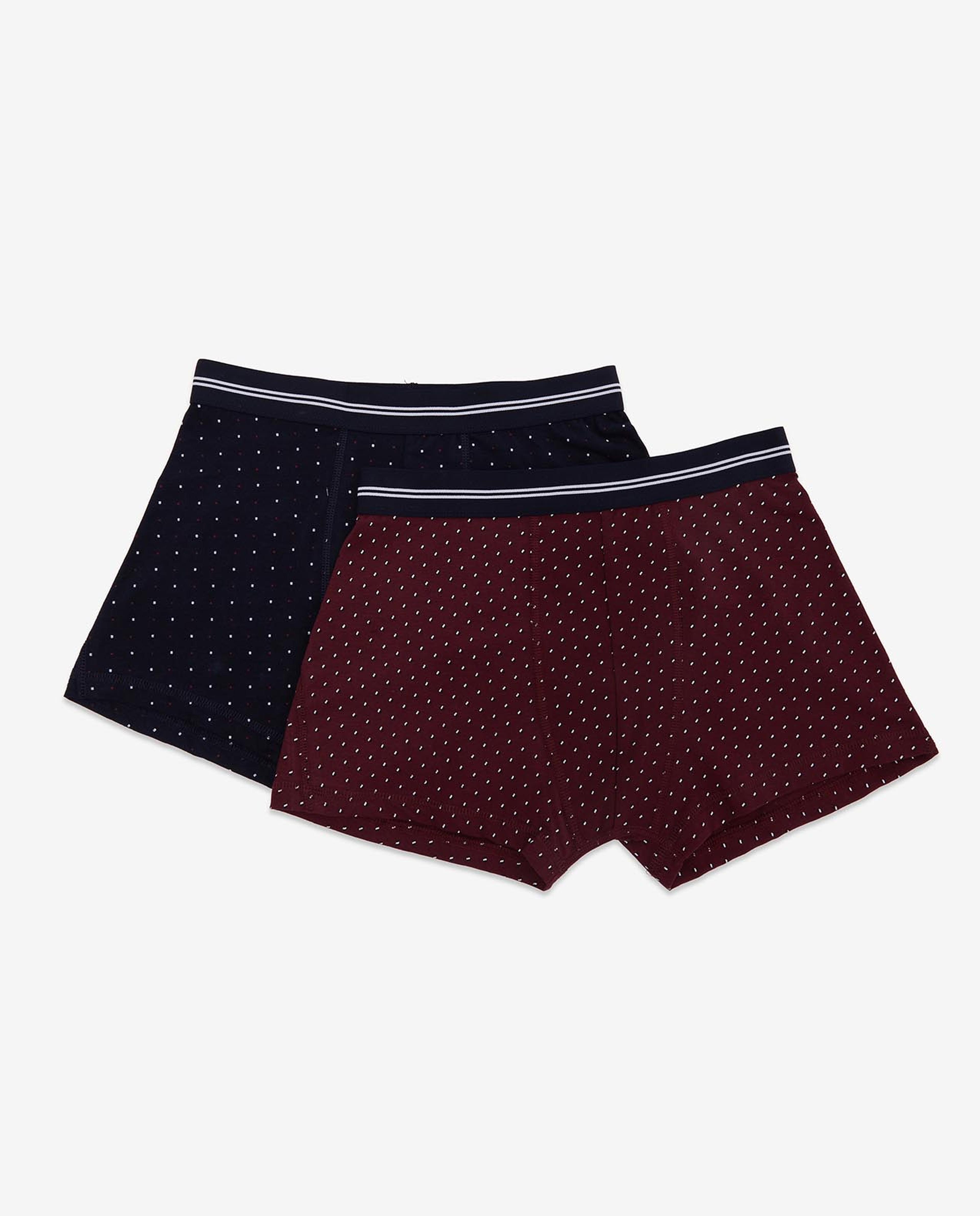 Multicolor Fashion Boxer For Men - Pack of 2