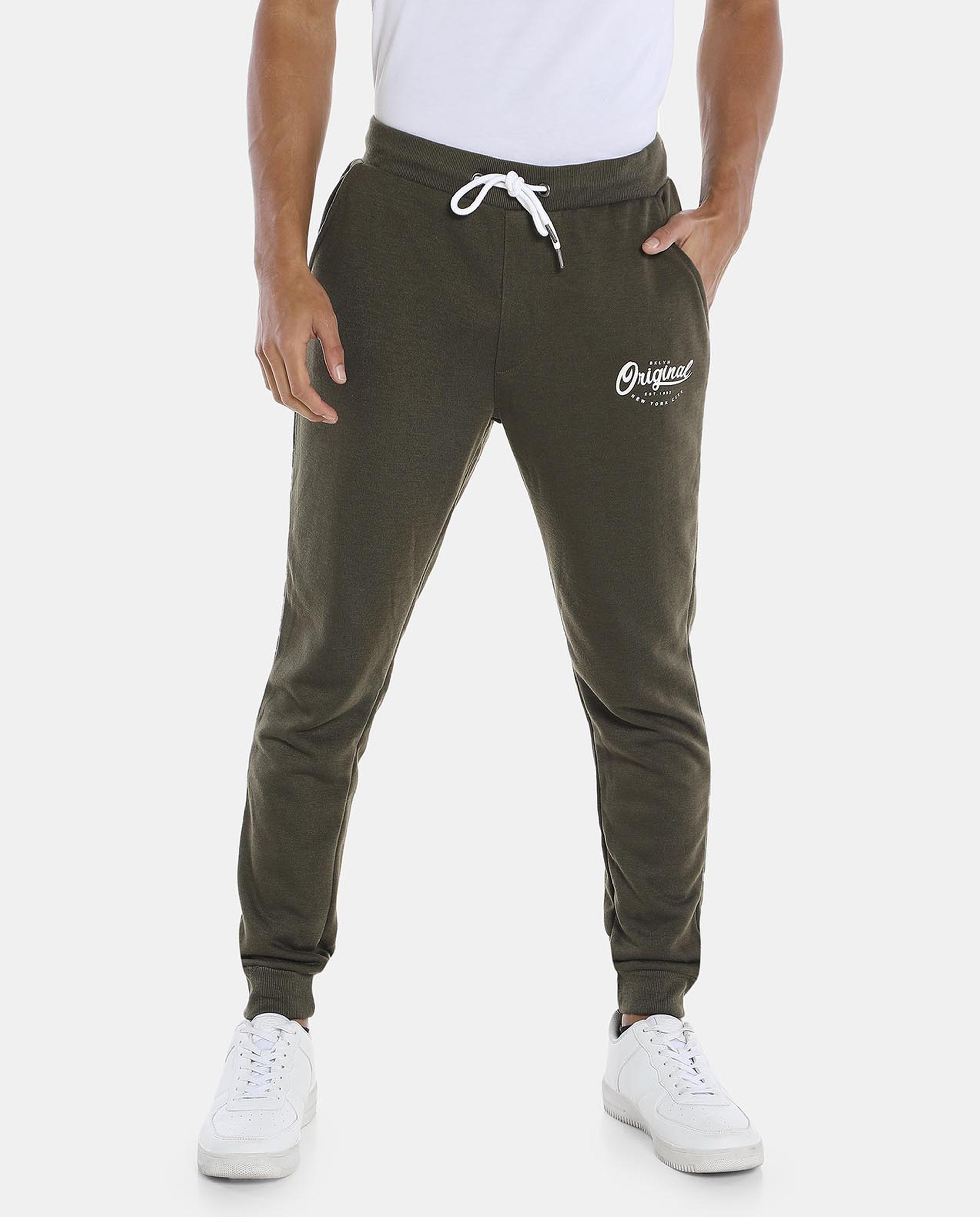 Joggers for men green hotsell