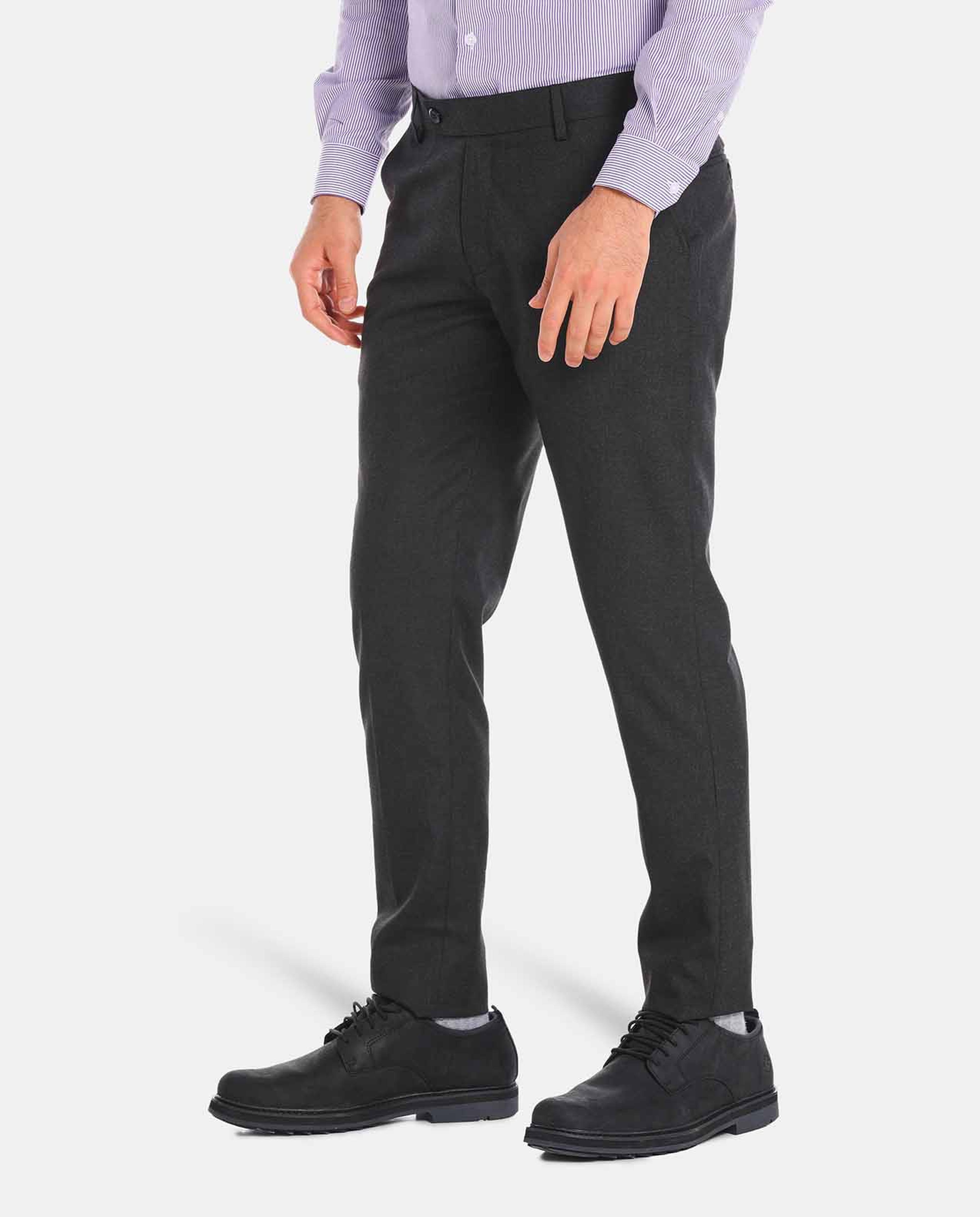 Grey Slim Fit Trouser
