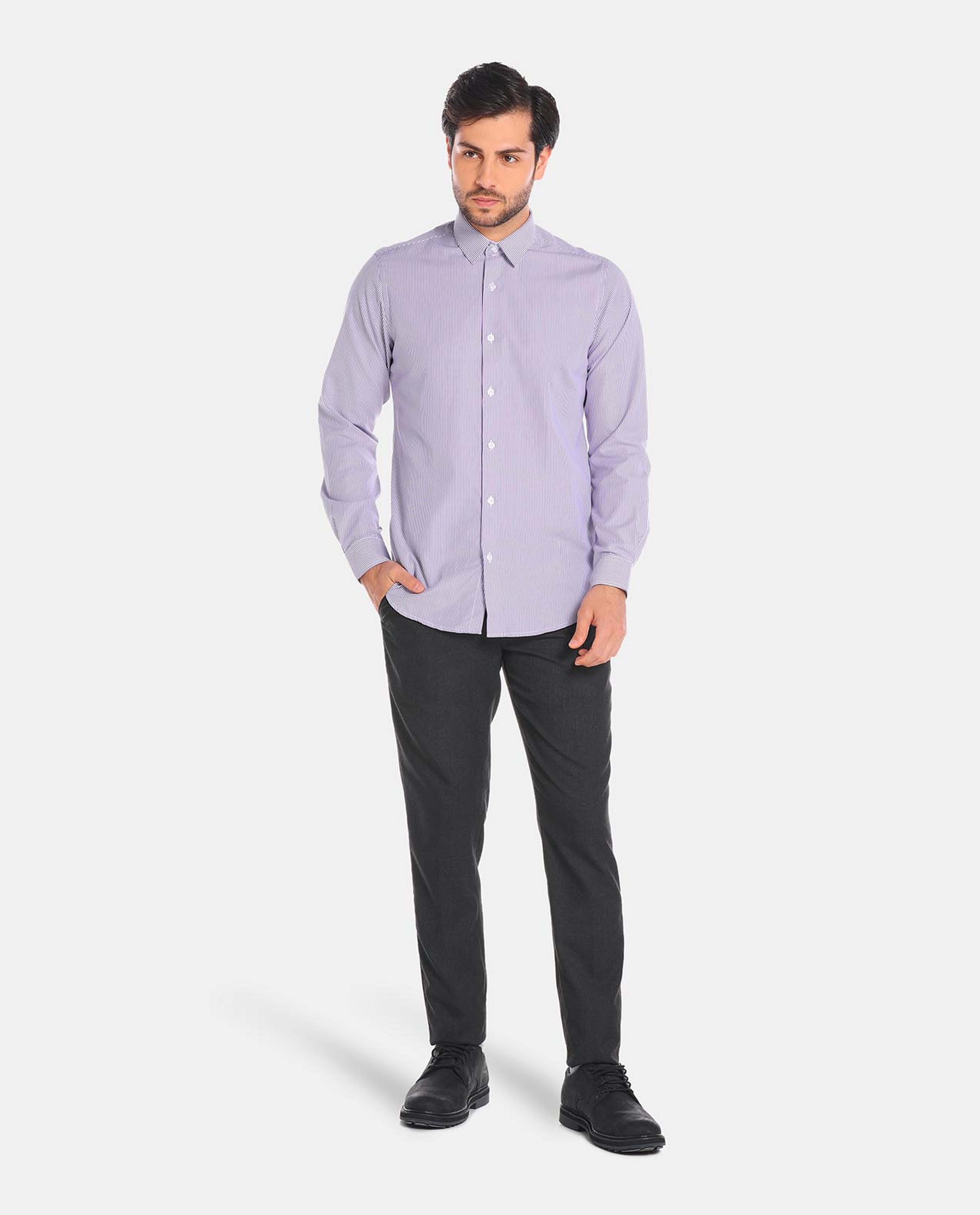 Grey Slim Fit Trouser