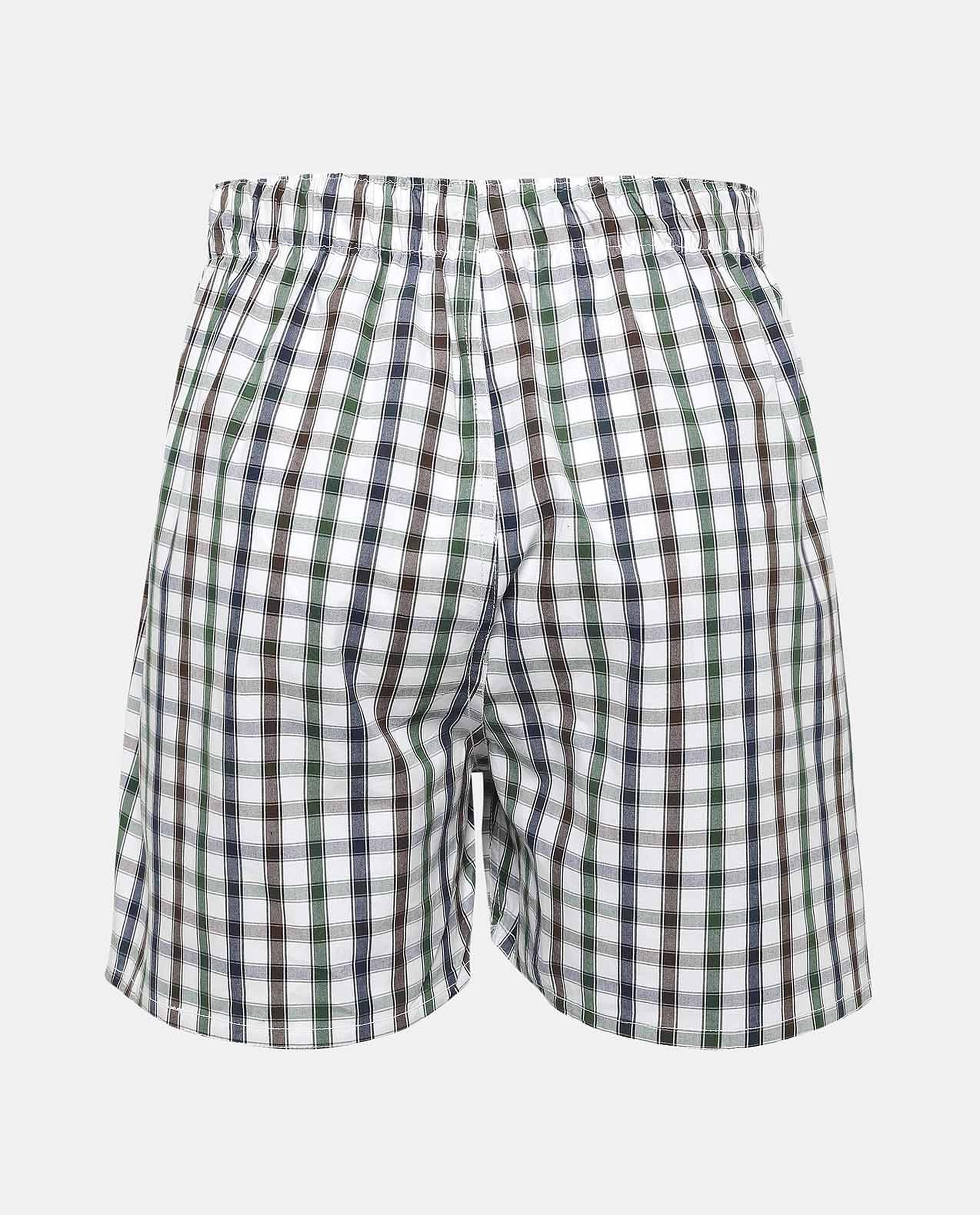 Multi Plaid Check Boxer