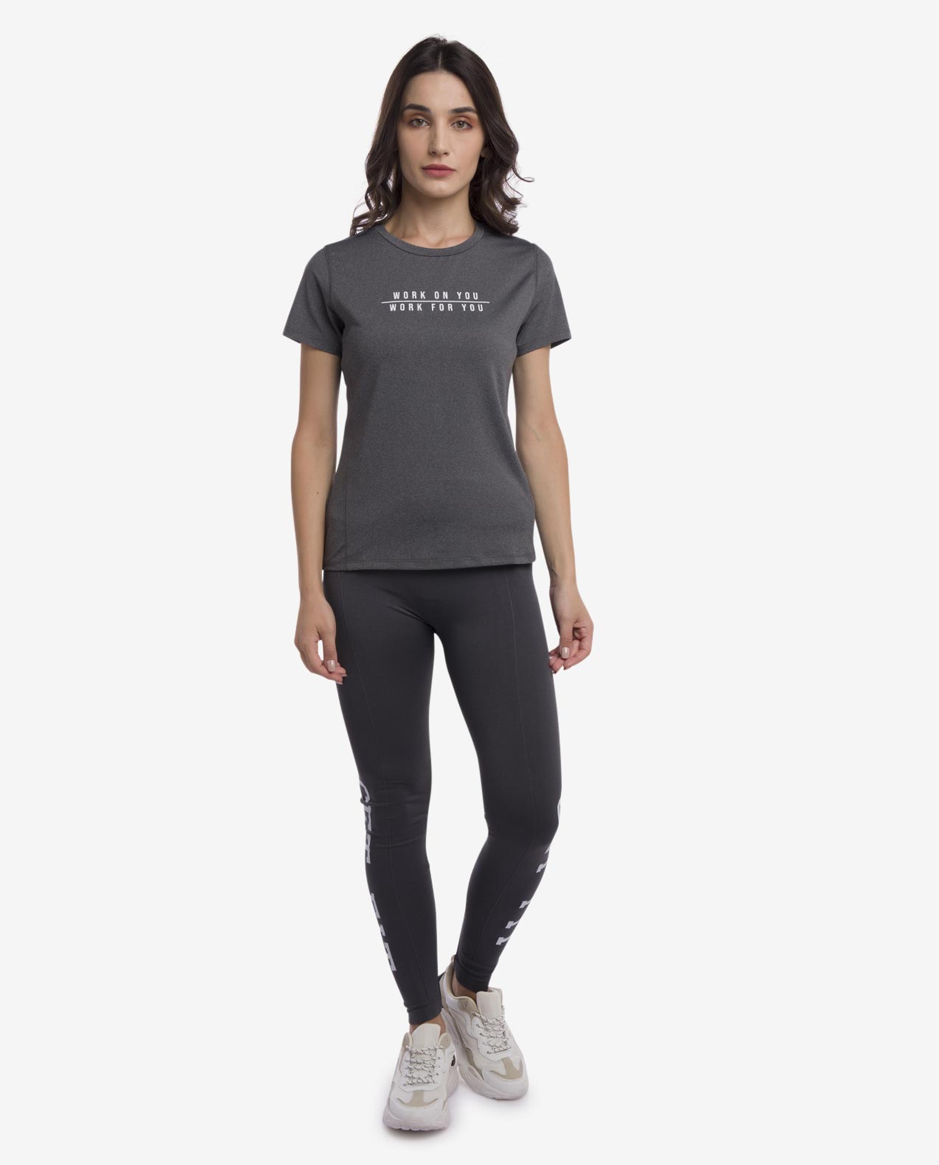 Heather Grey Workout T-Shirt