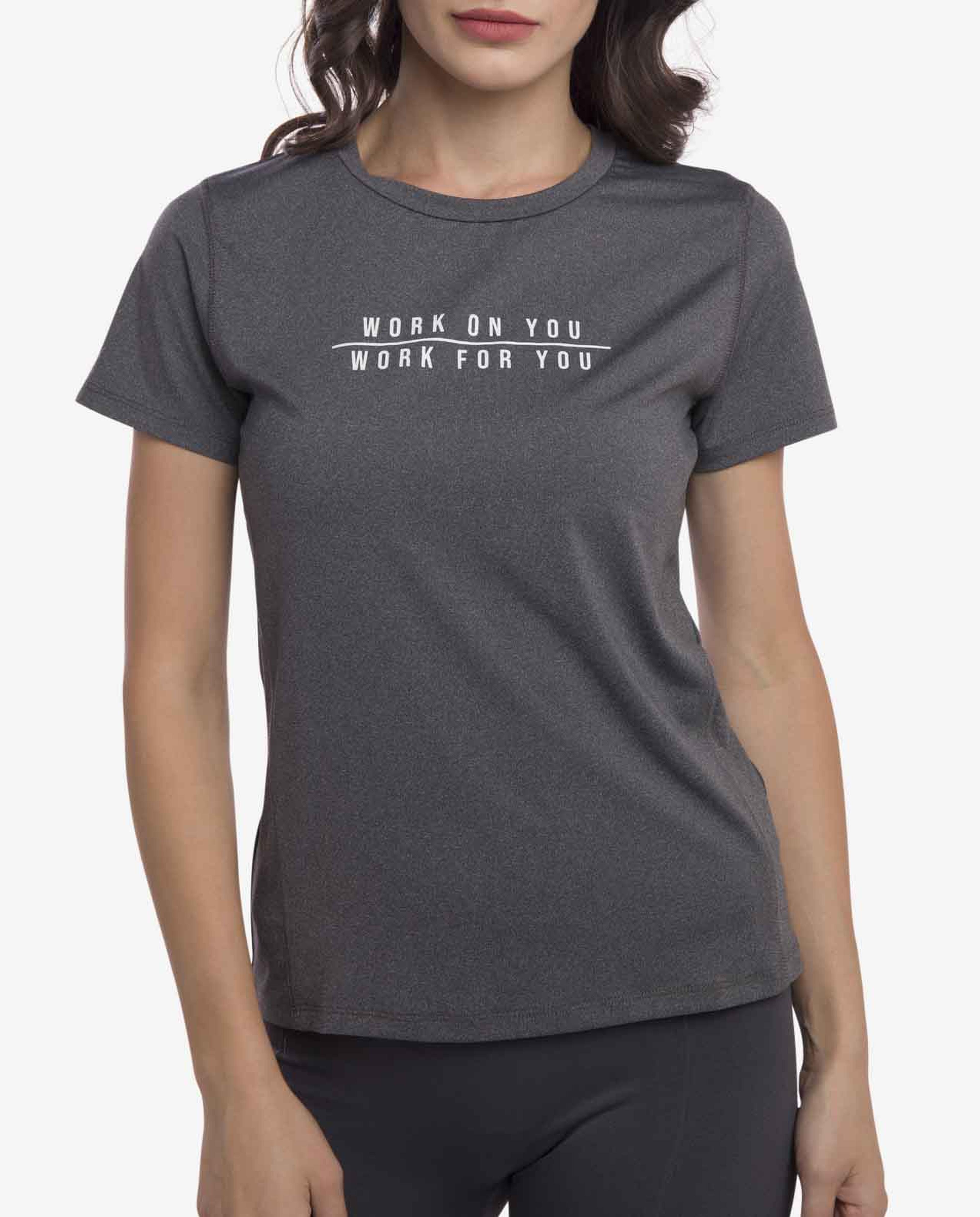 Heather Grey Workout T-Shirt