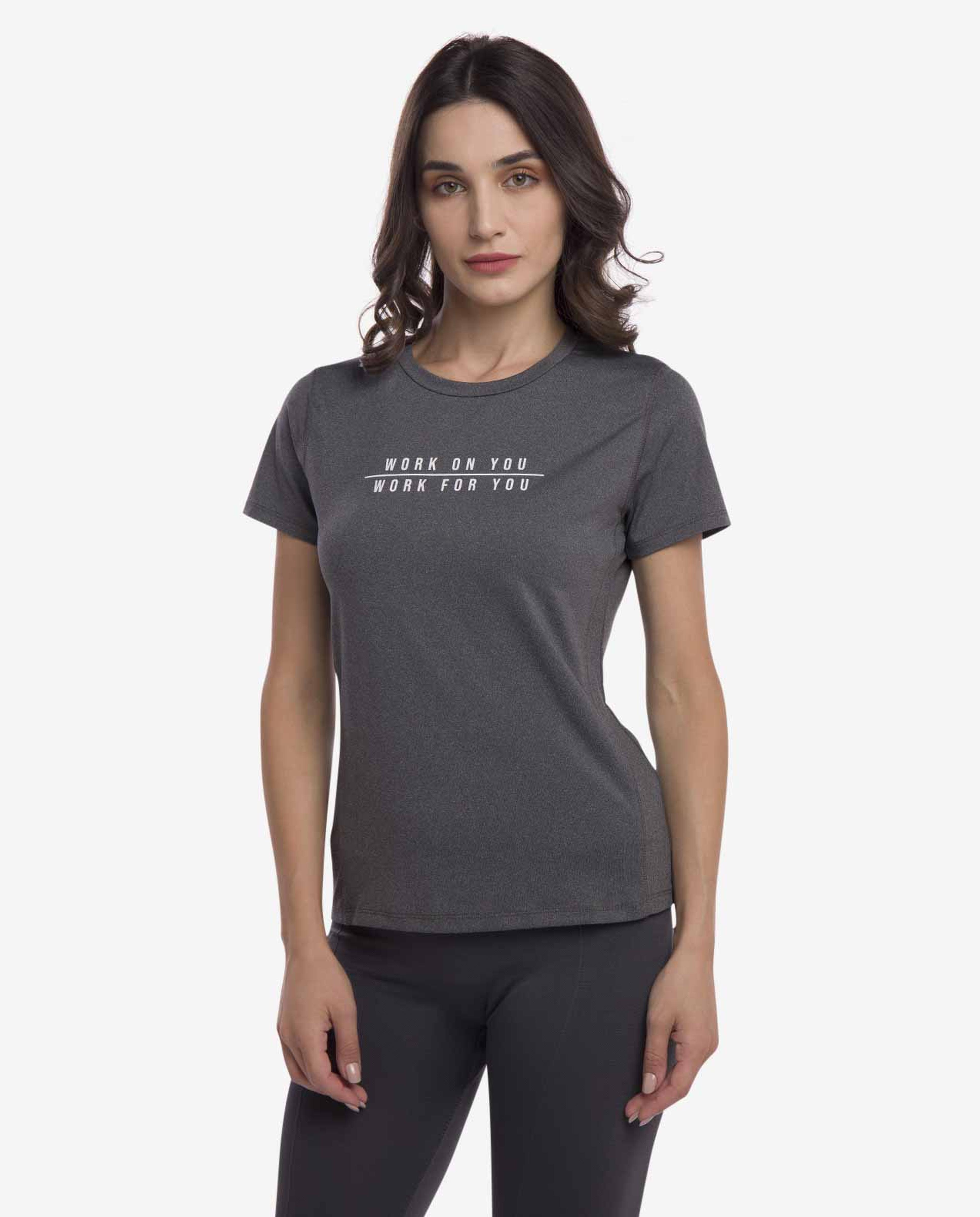 Heather Grey Workout T-Shirt