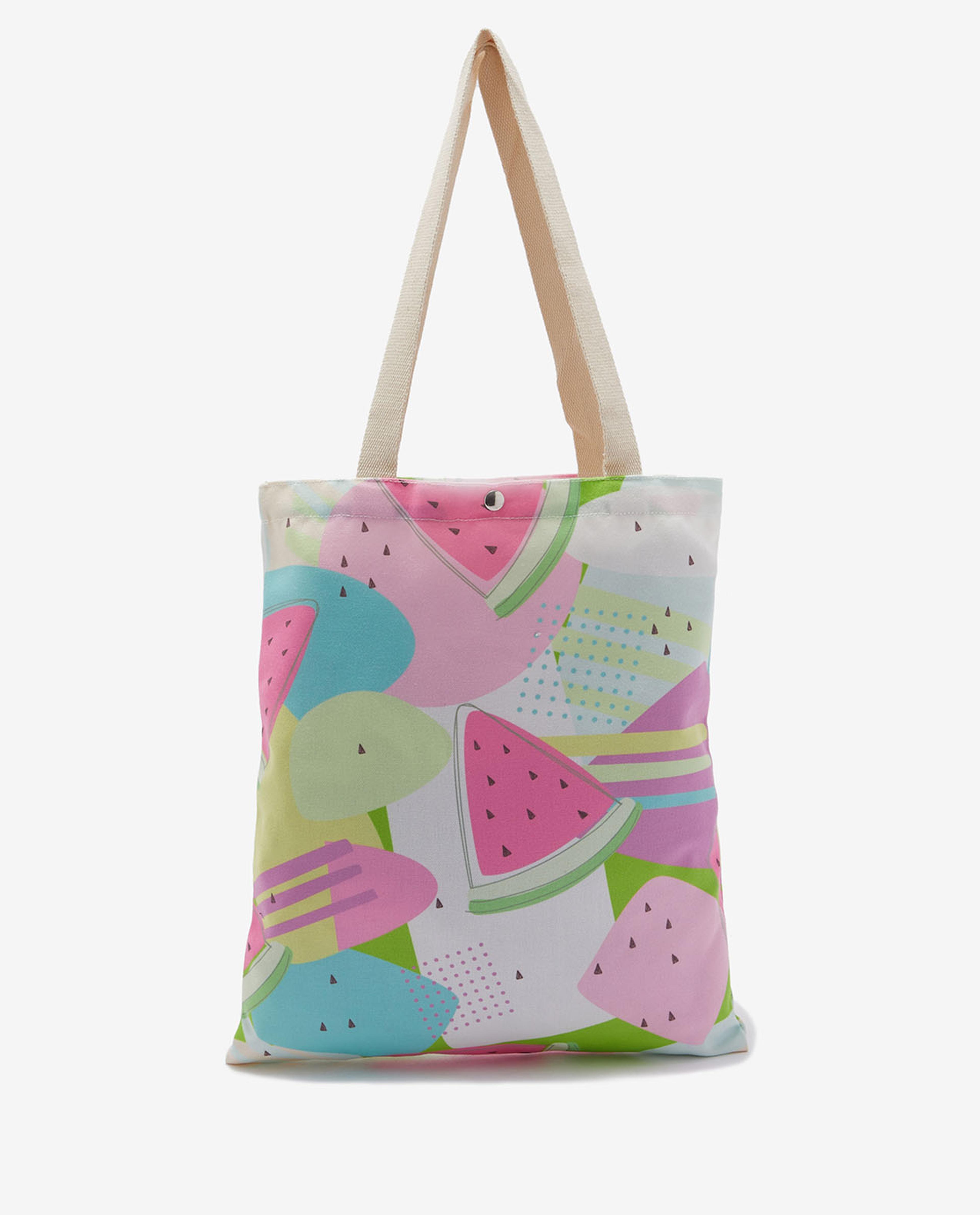 Multicolor Shoulder Canvas Bag For Women