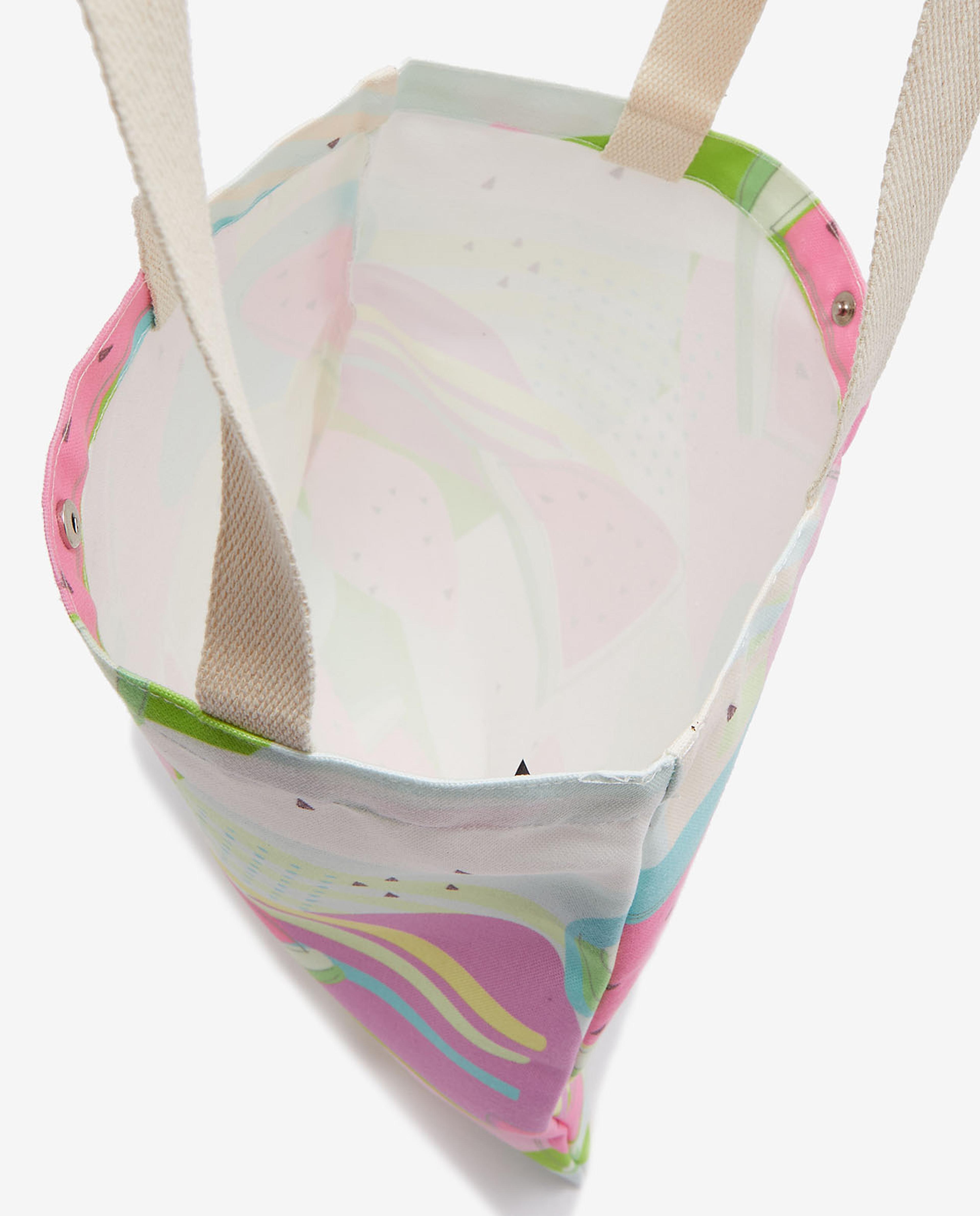 Multicolor Shoulder Canvas Bag For Women