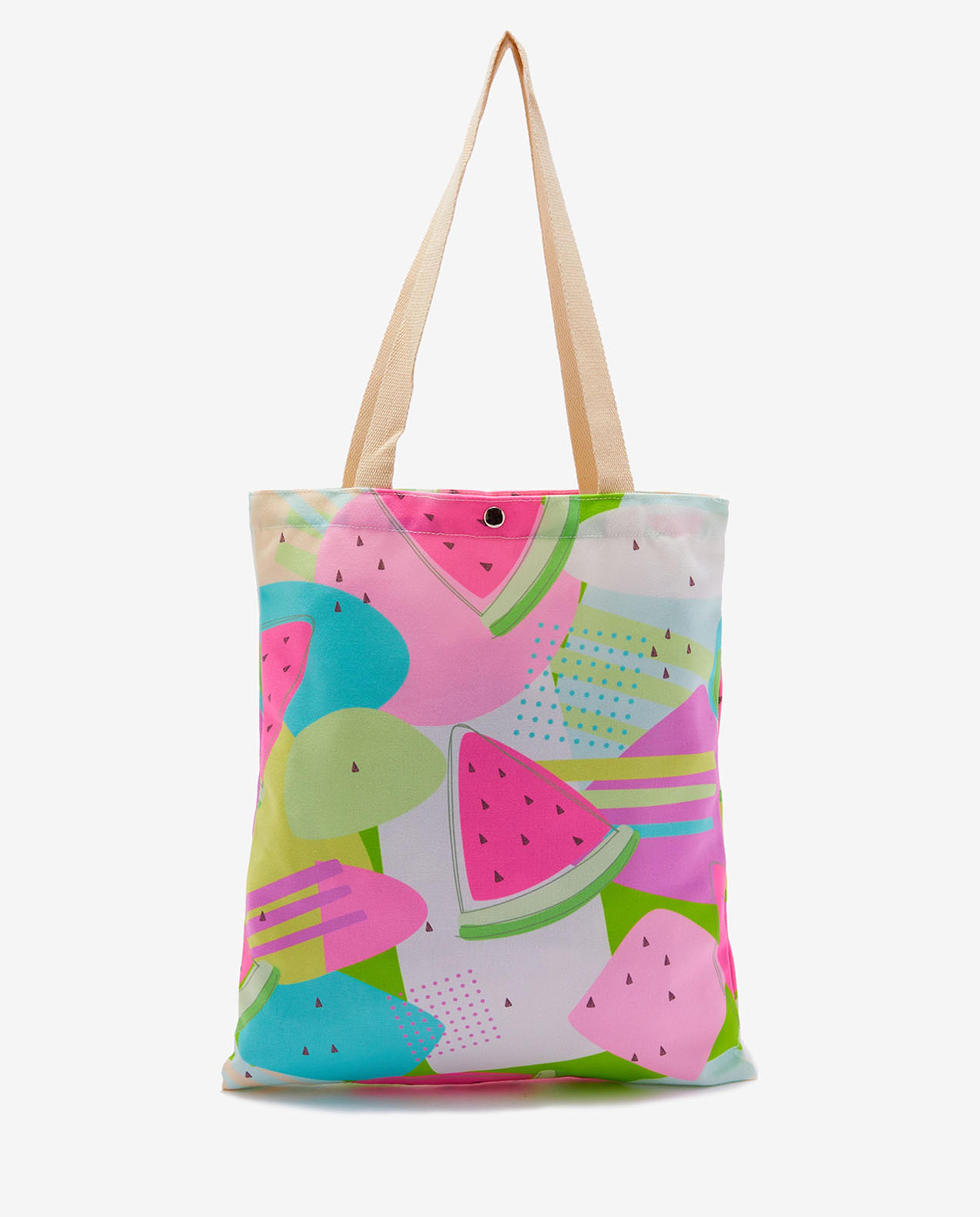 Multicolor Shoulder Canvas Bag For Women