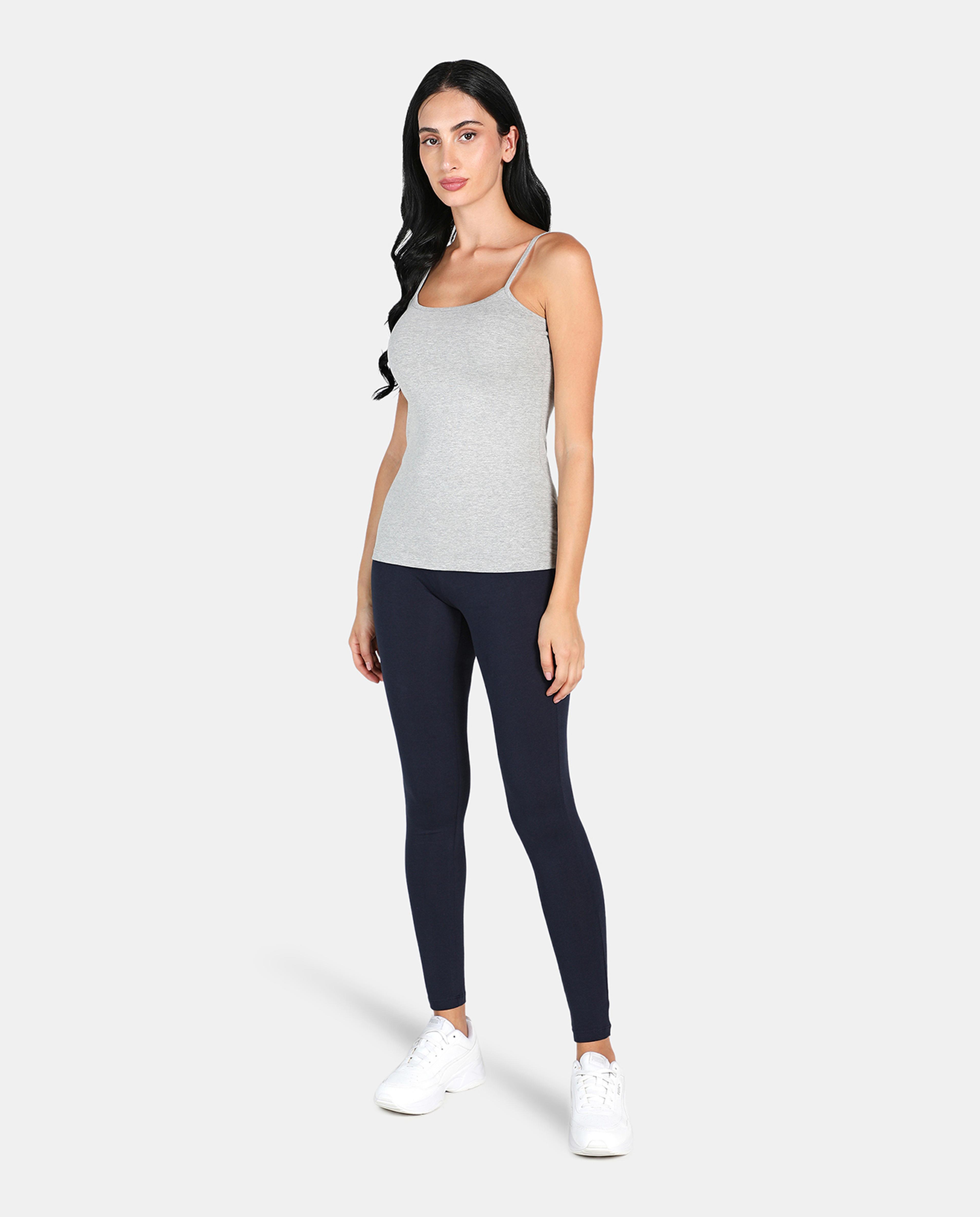 Navy Blue Casual Wear Leggings