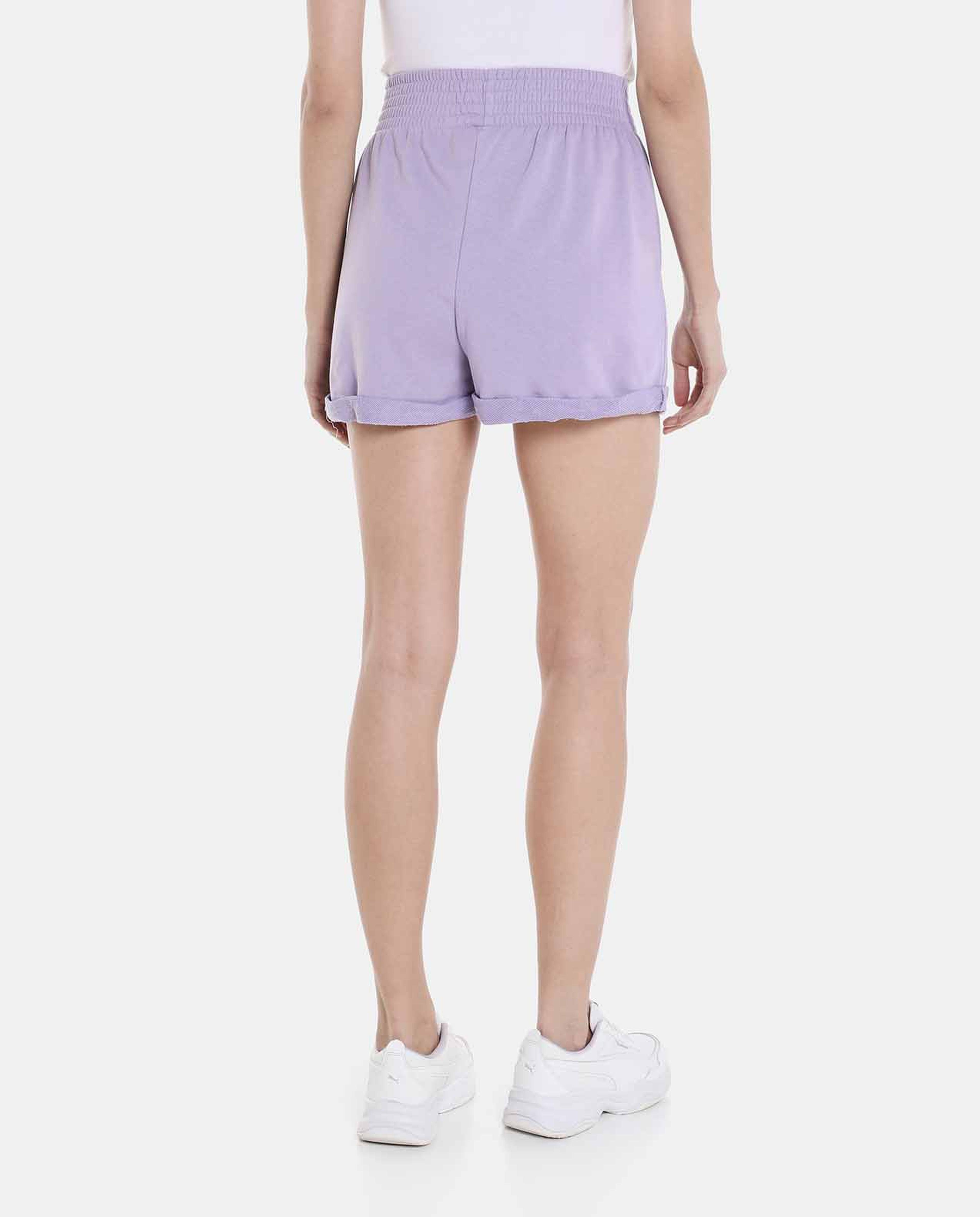 Purple Sports Shorts