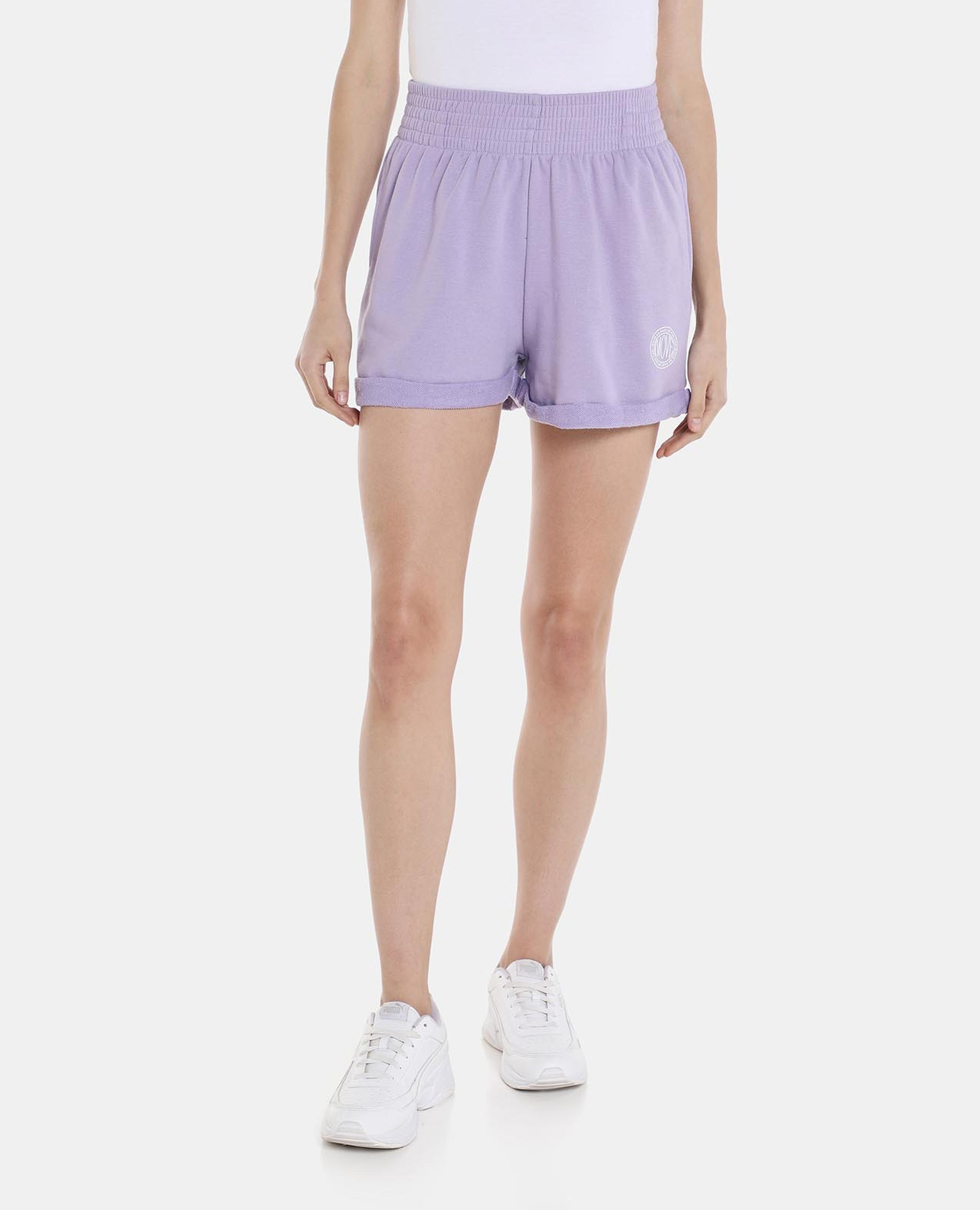Purple Sports Shorts