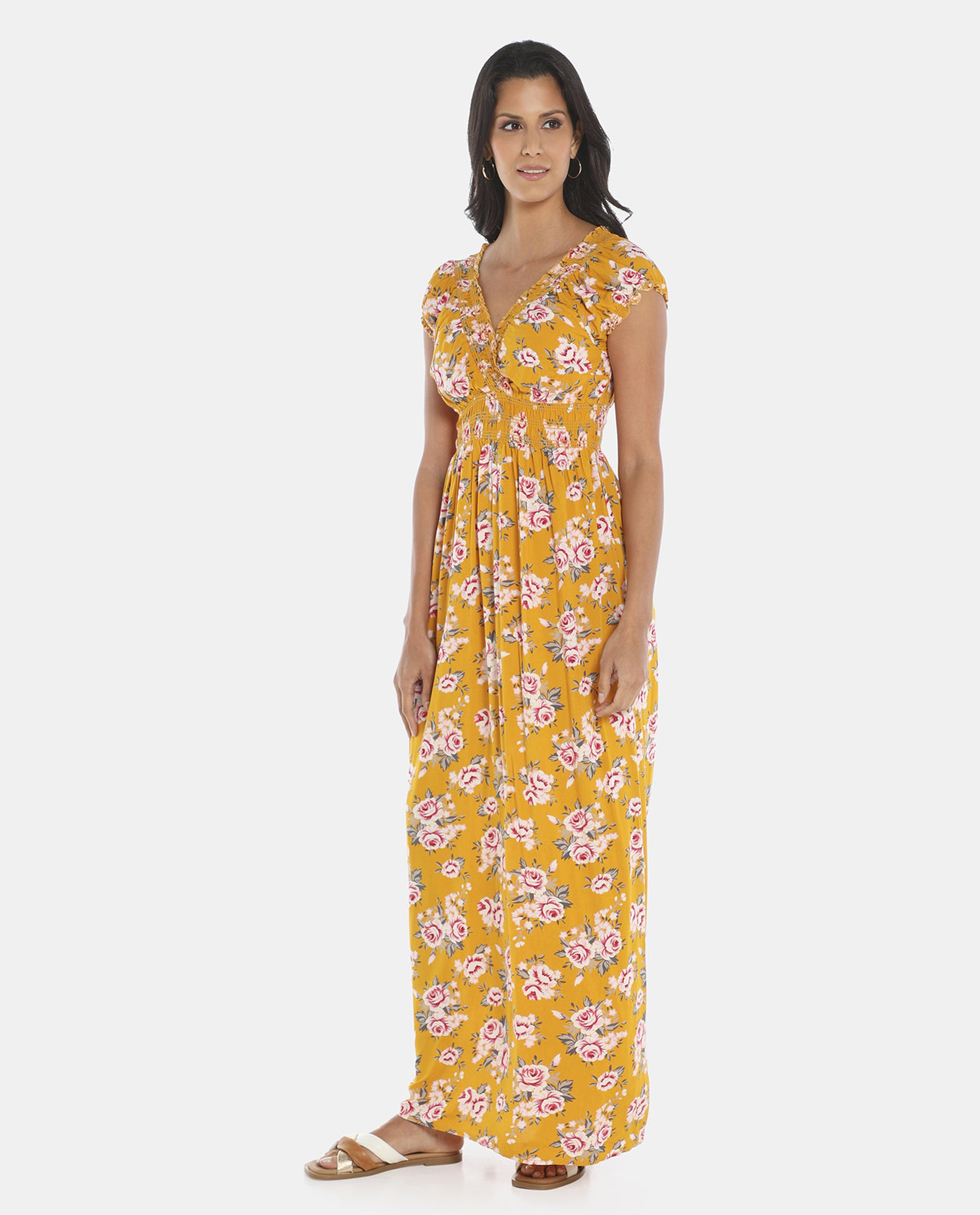 Yellow Maxi Dress