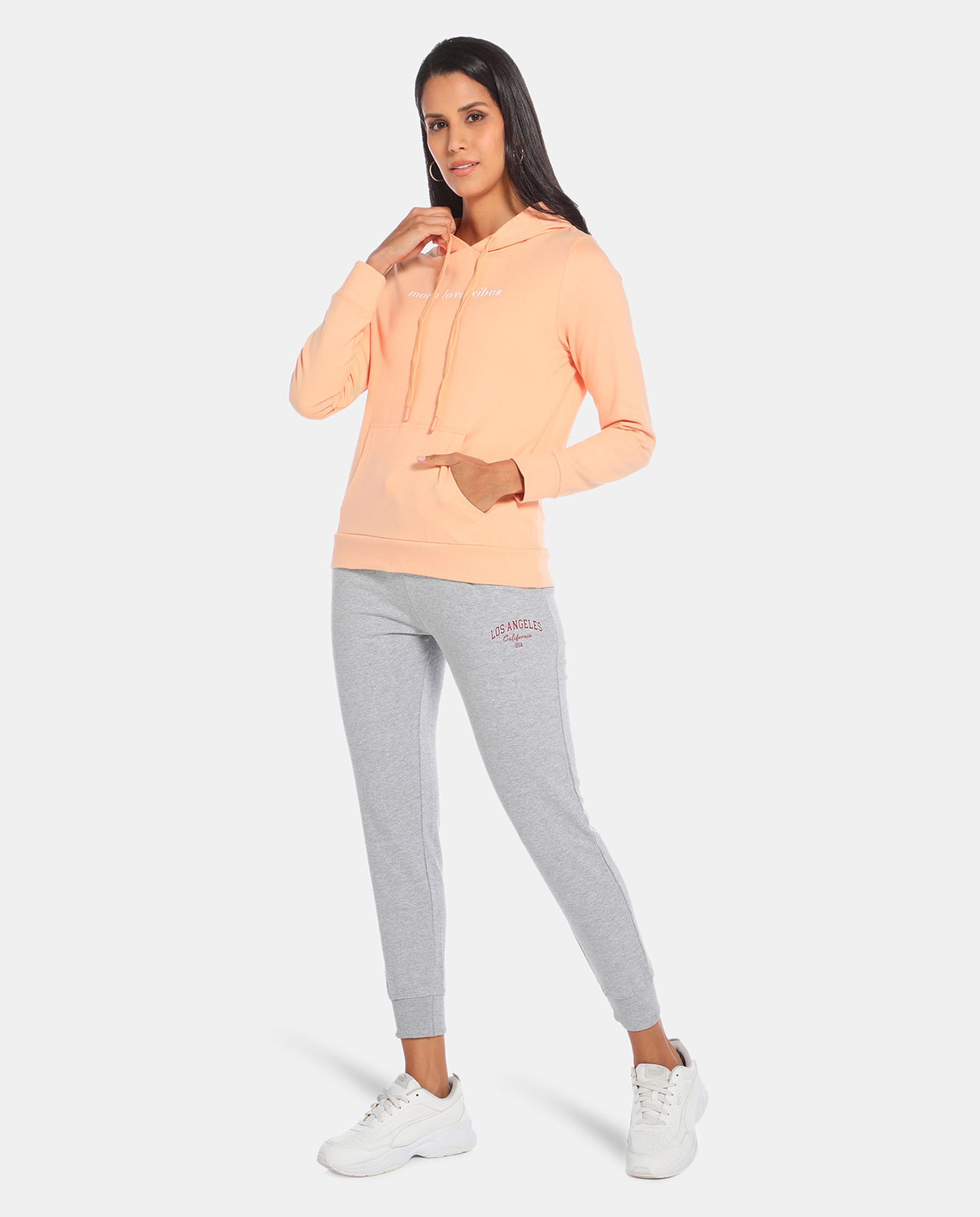 Pink Hoodie Sweatshirt
