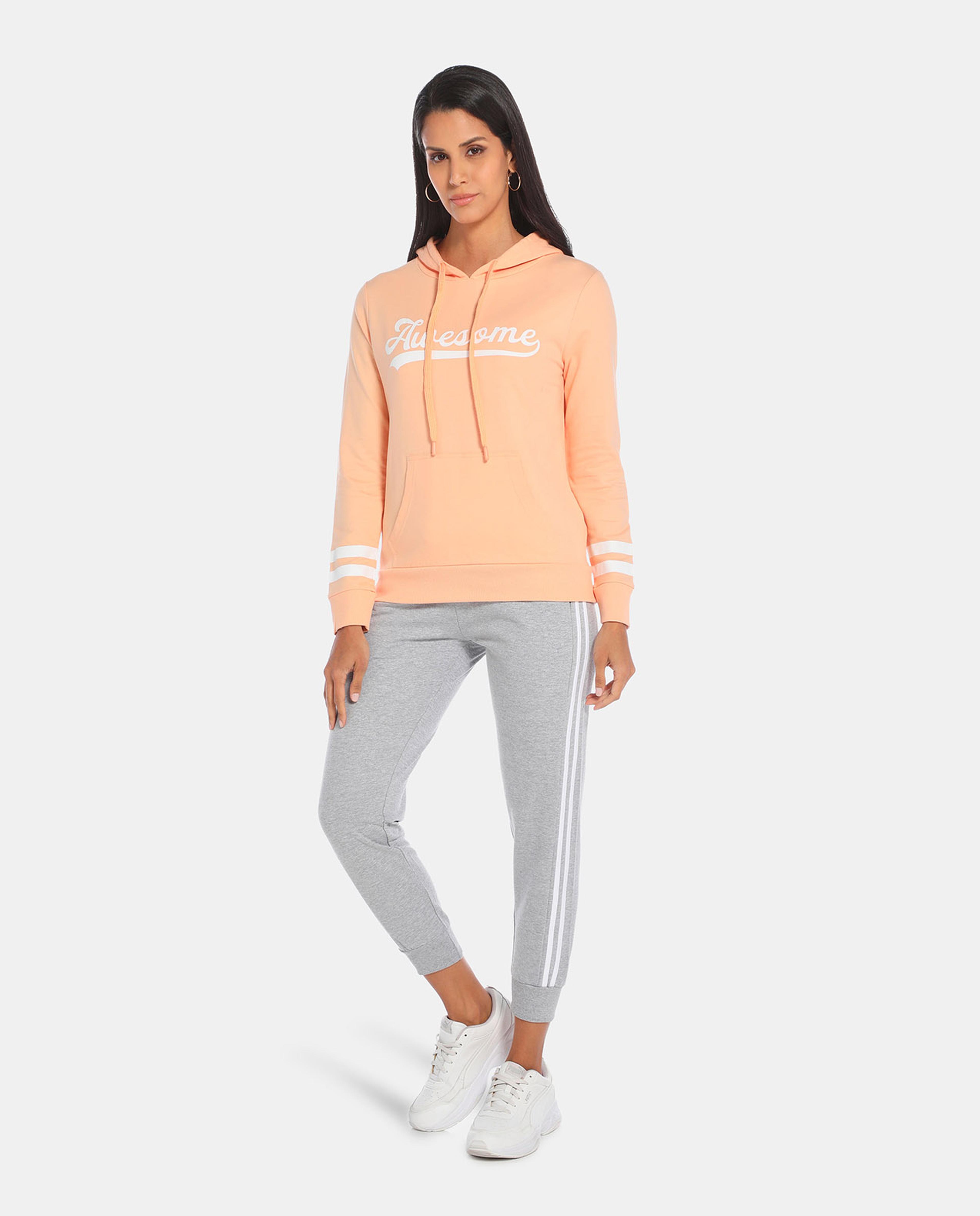 Pink Hoodie Sweatshirt
