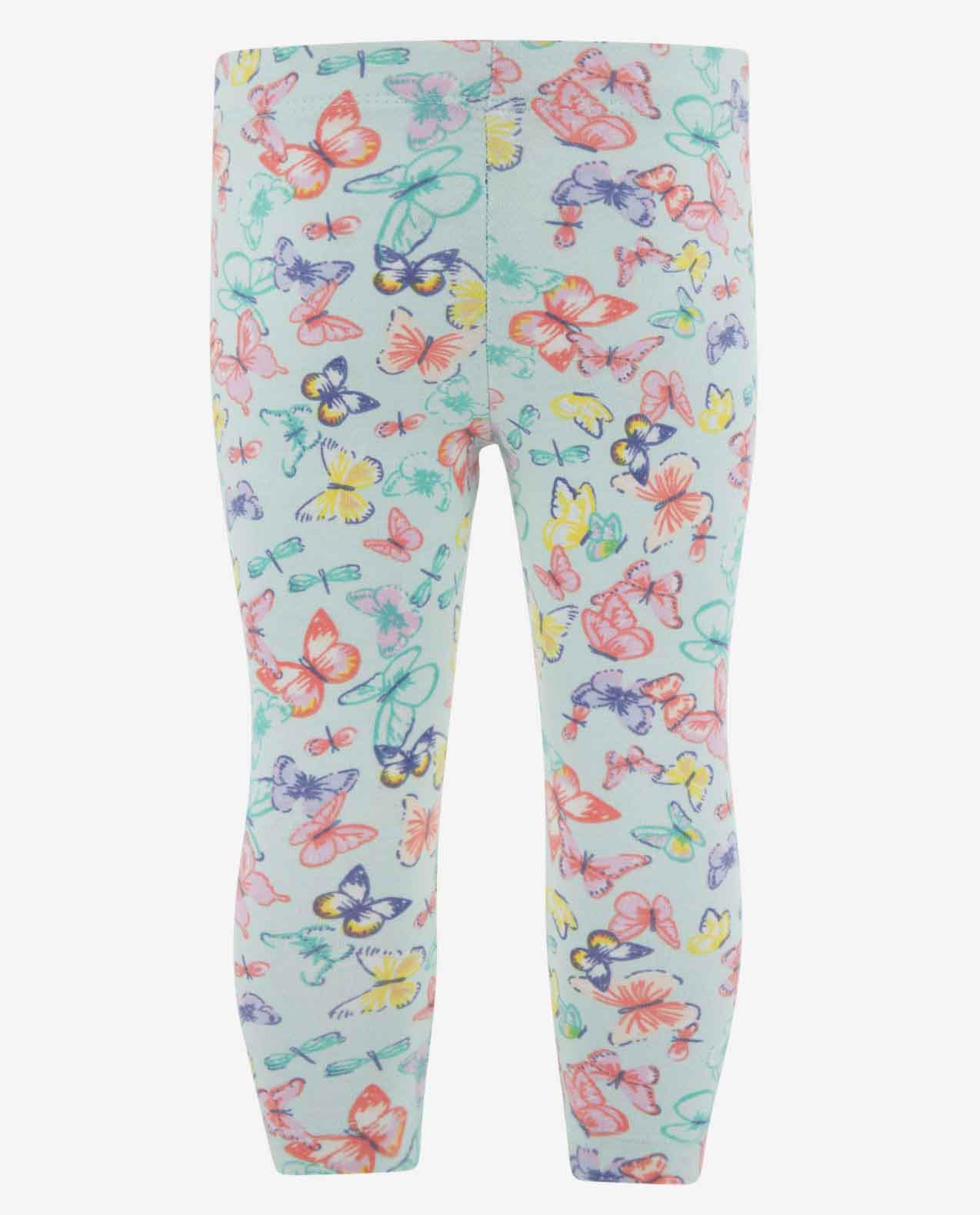 Mint Green Butterfly Leggings