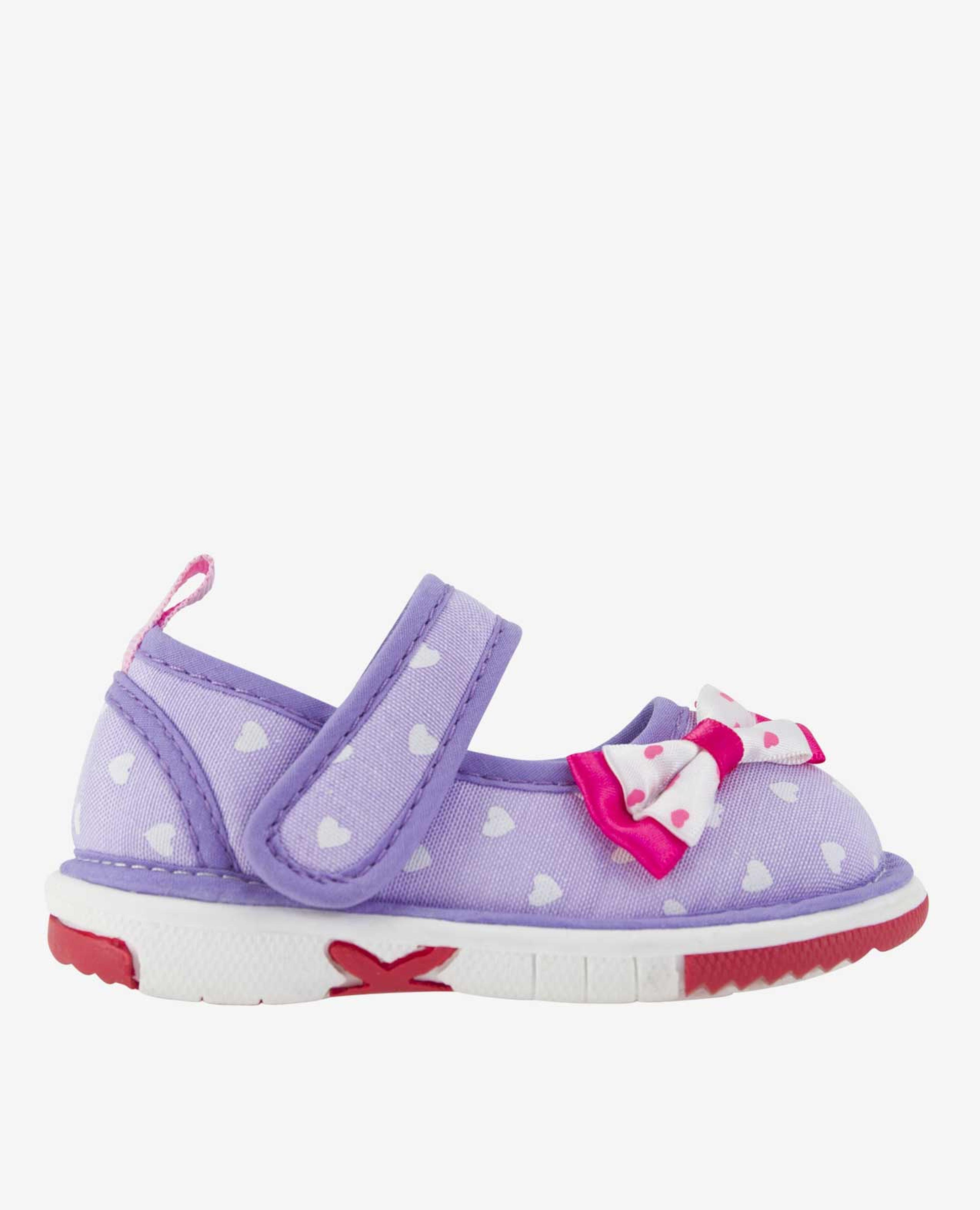 Purple Infant Girls Booties