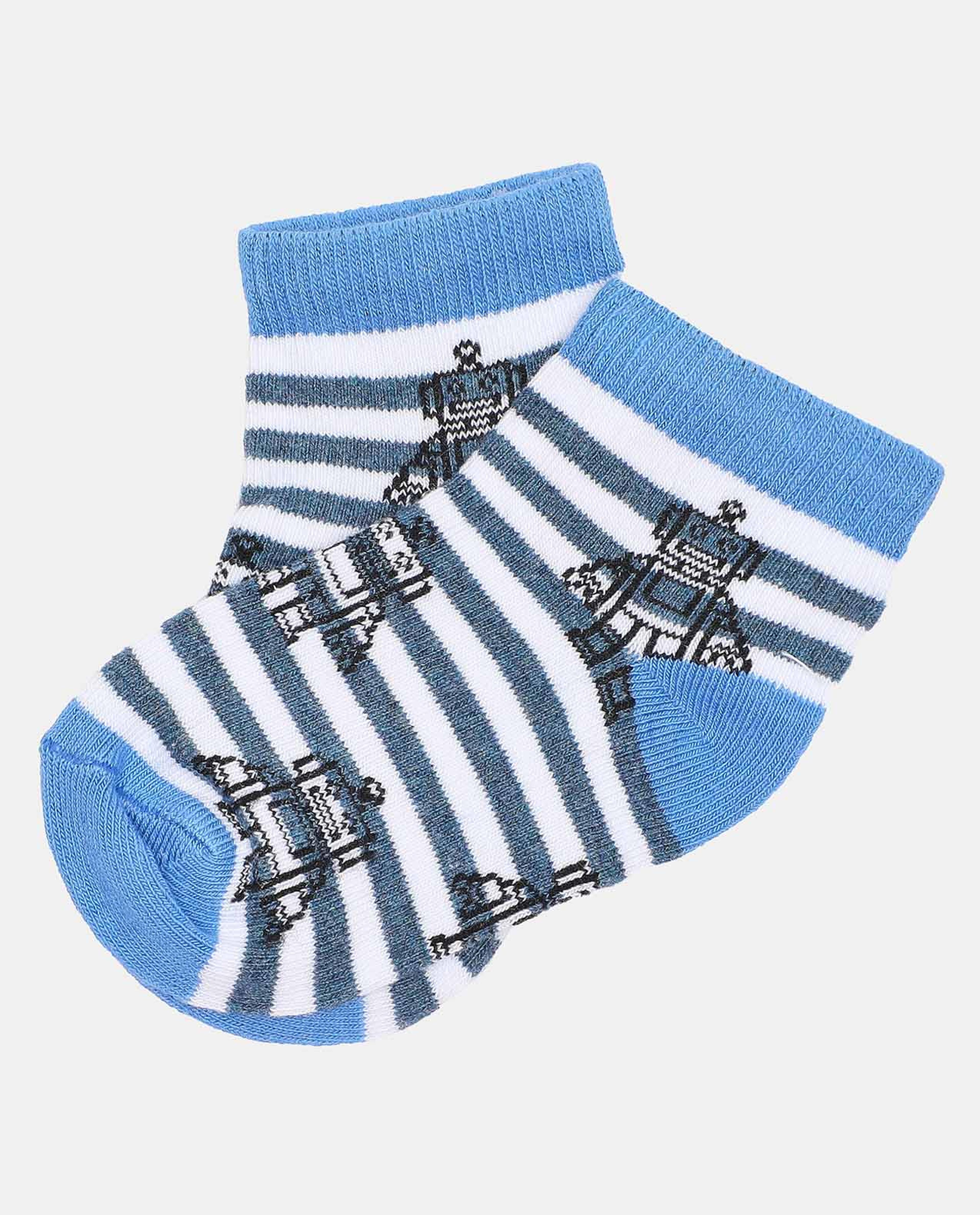 Multi Pack of 3 Ankle Socks