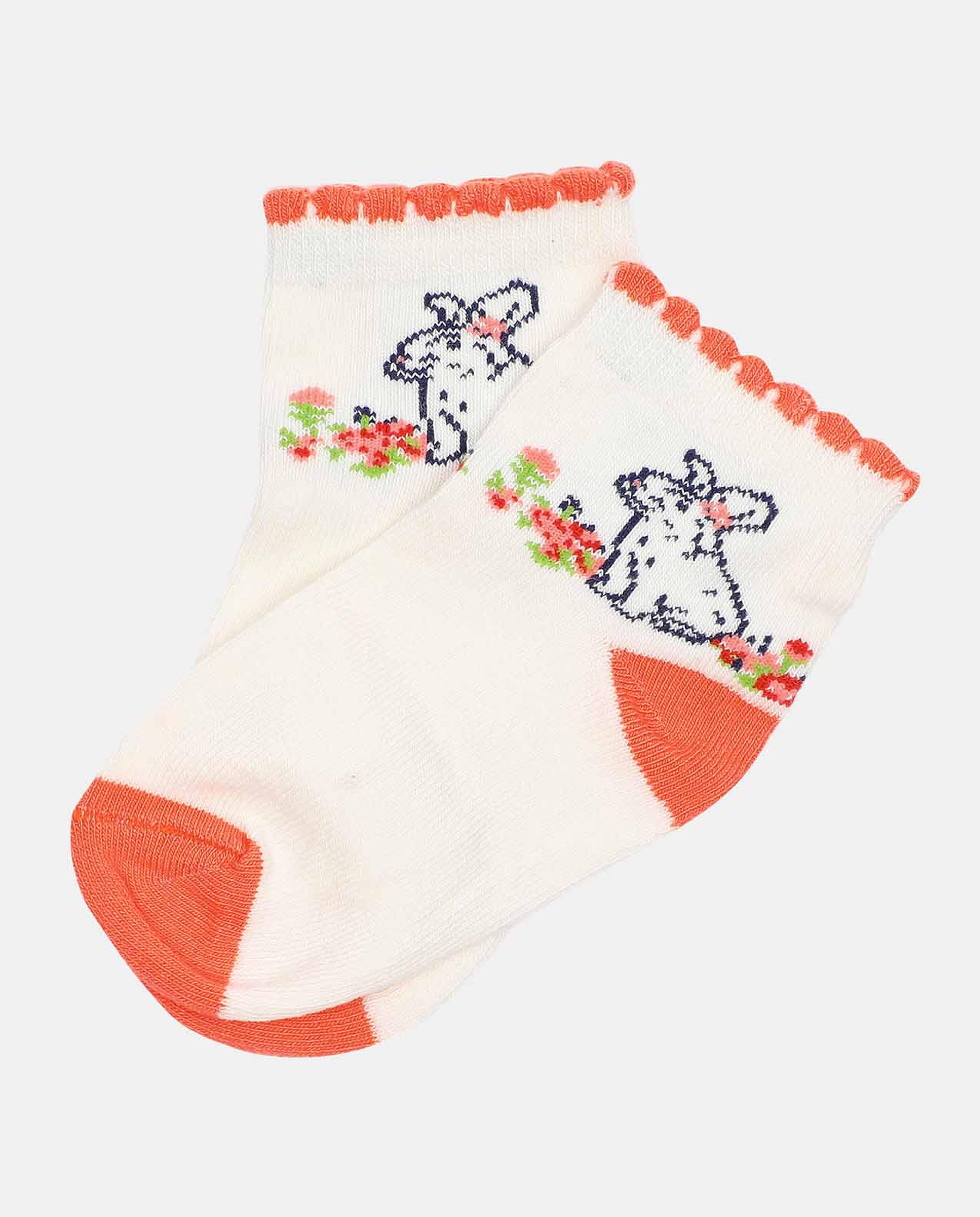 Multi Pack of 3 Ankle Socks