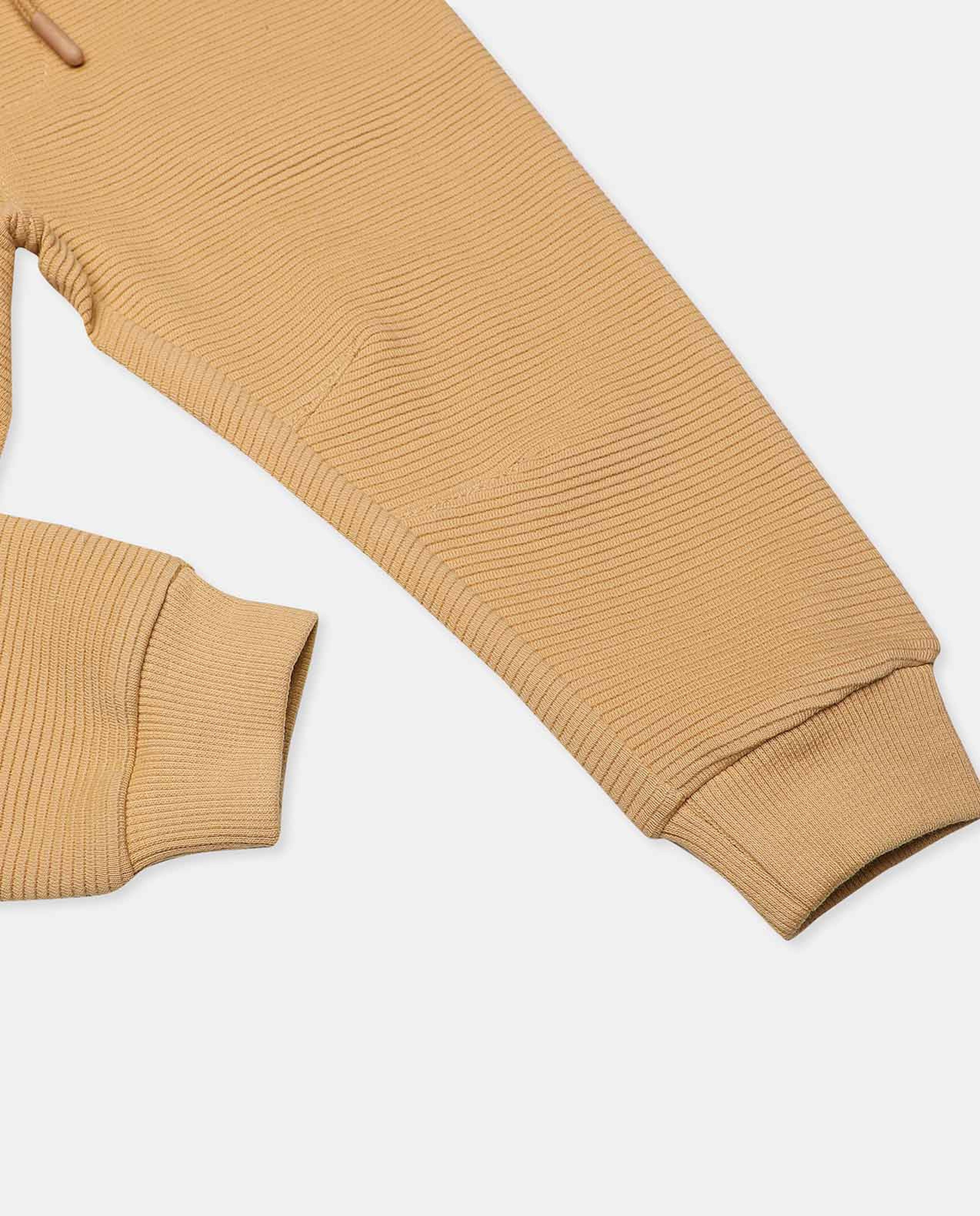 Solid Joggers with Elasticated Drawstring Waist
