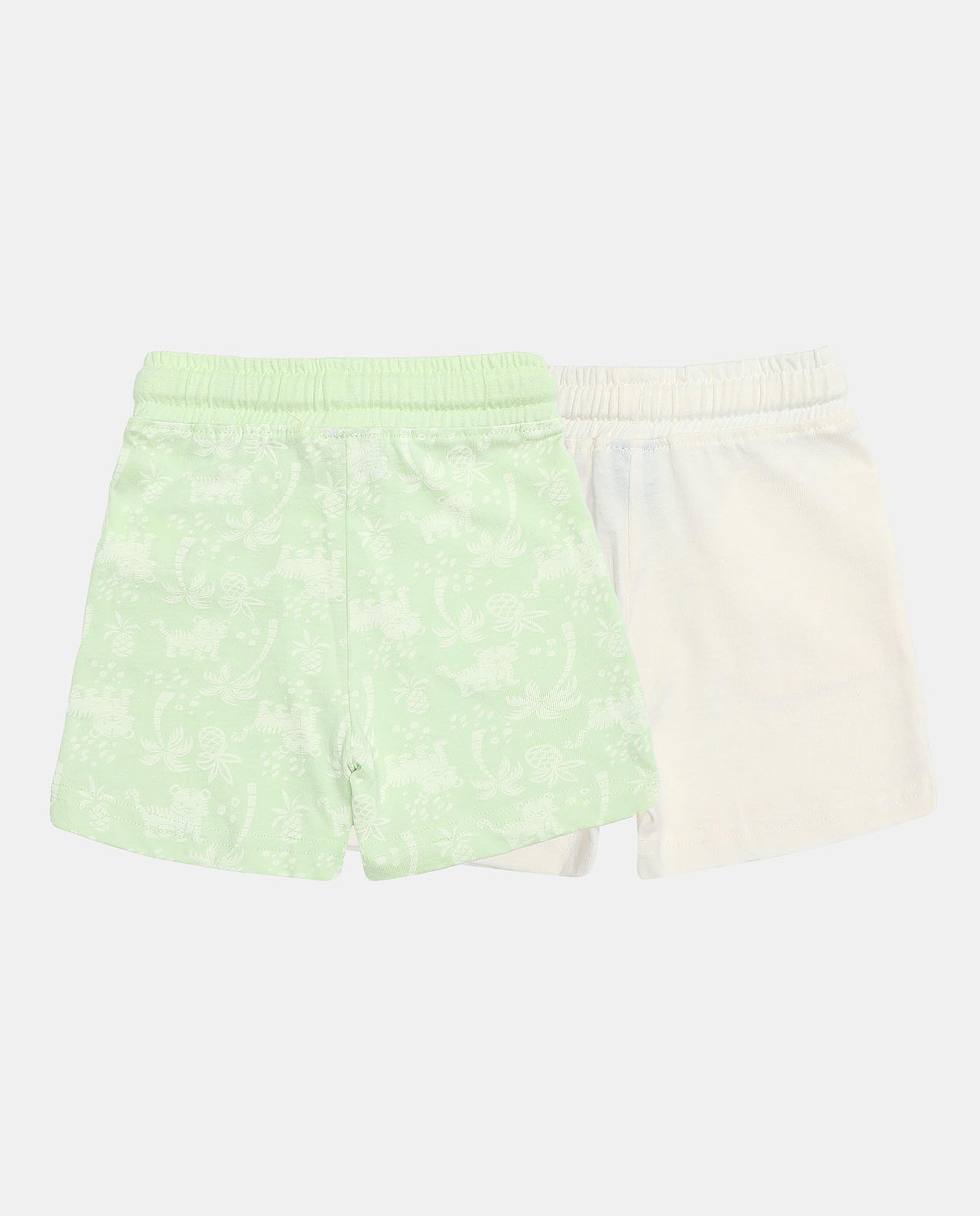 Pack Of 2 - Printed Casual Shorts