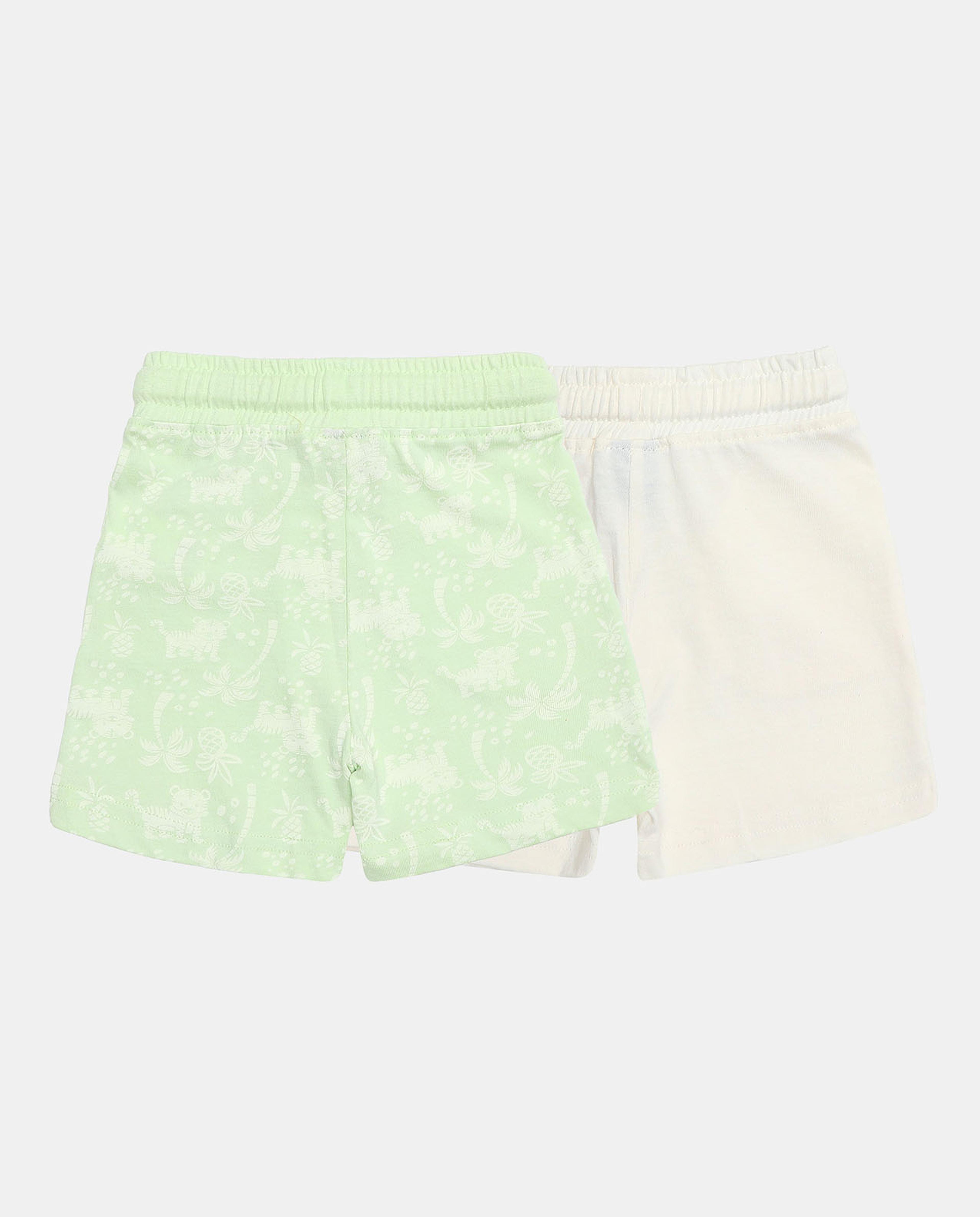 Pack Of 2 - Printed Casual Shorts